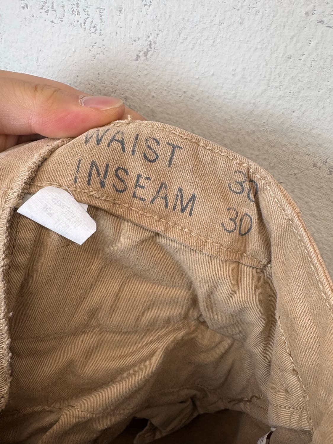 더블알엘 RRL 버튼플라이 코튼 치노팬츠 상품이미지9