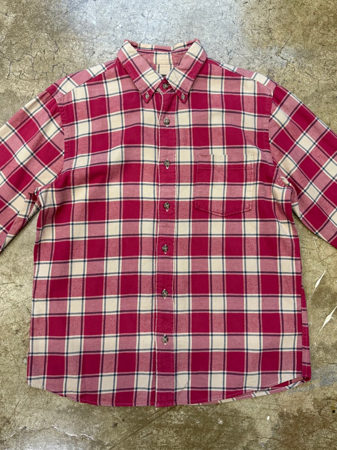 Eddie Bauer 체크 플란넬 셔츠 상품이미지2