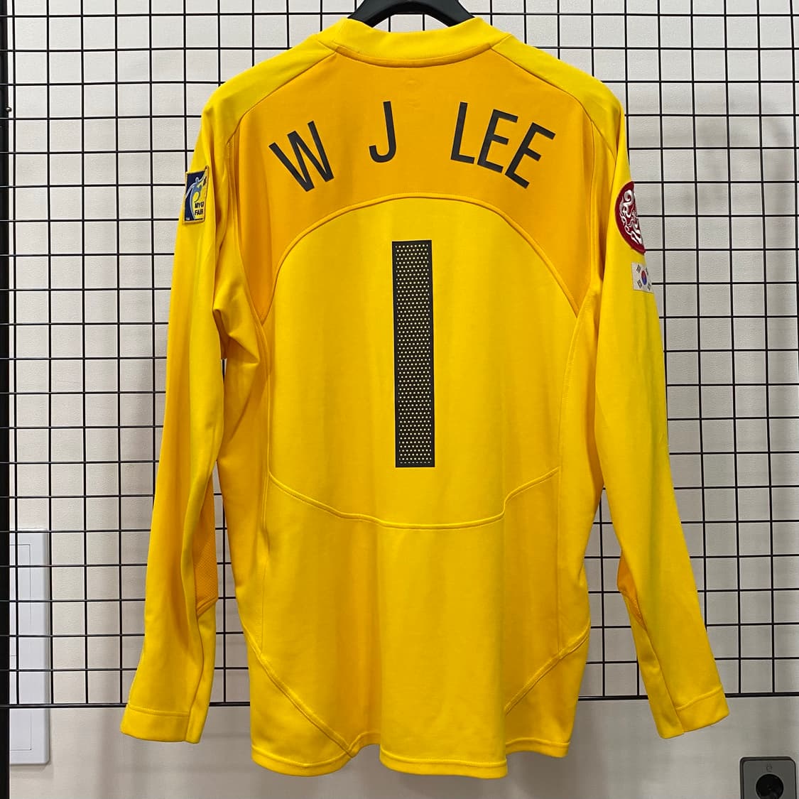 나이키 04 아시안컵 KFA 이운재 골키퍼 지급용 긴팔 유니폼 상품이미지2