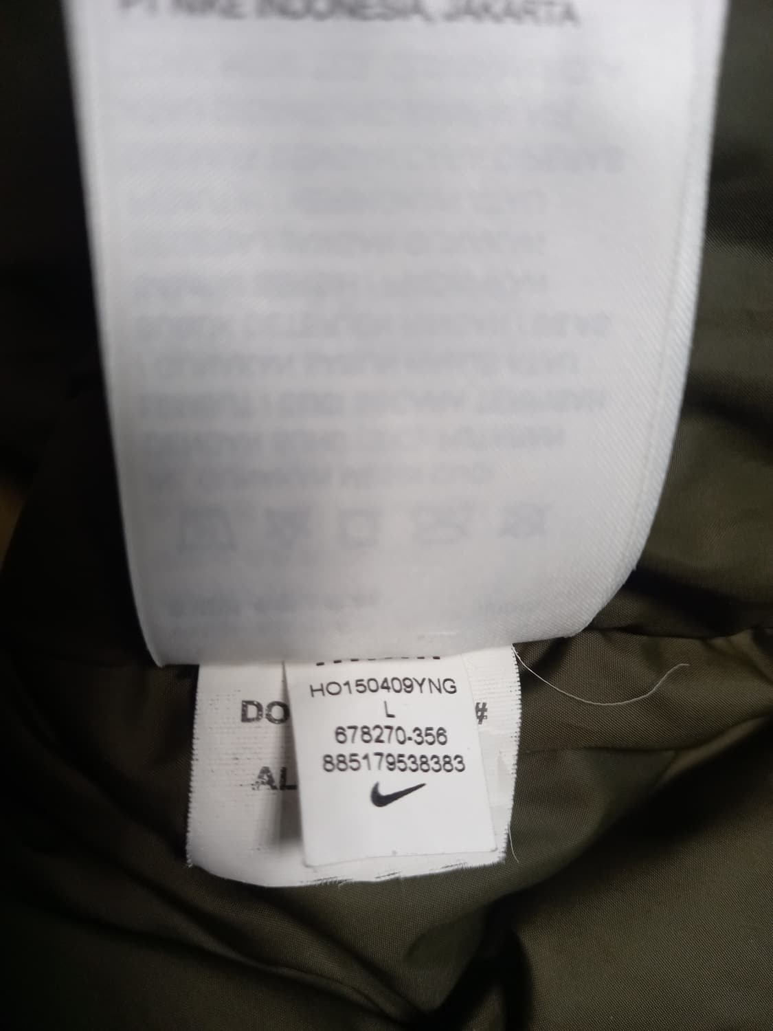 나이키 남성 패딩 미들  L 상품이미지7