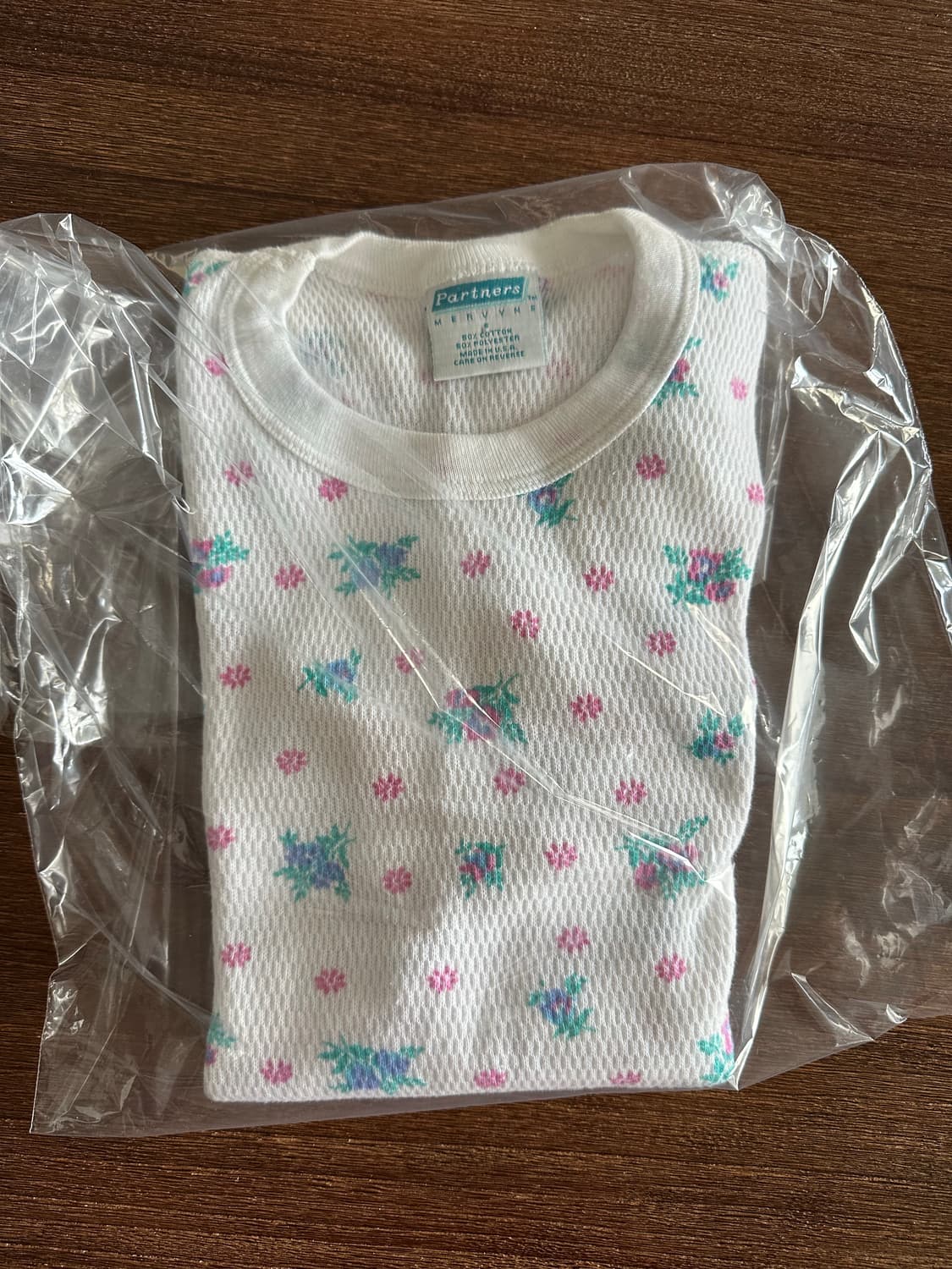 빈티지 써멀 플로럴 티셔츠 (오눅) 상품이미지5