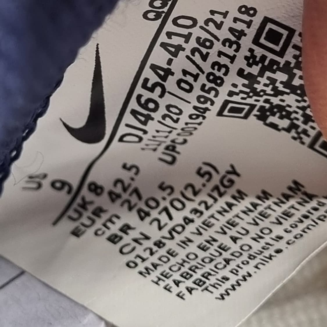 나이키 블레이저 미드77 남성하이탑270 상품이미지6