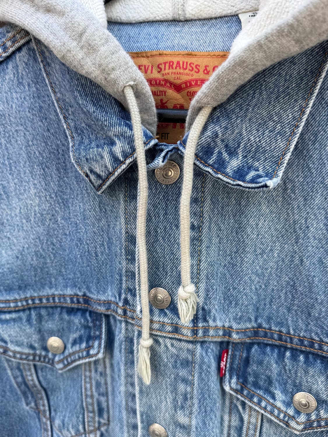 리바이스 후디 데님 트러커자켓  상품이미지5