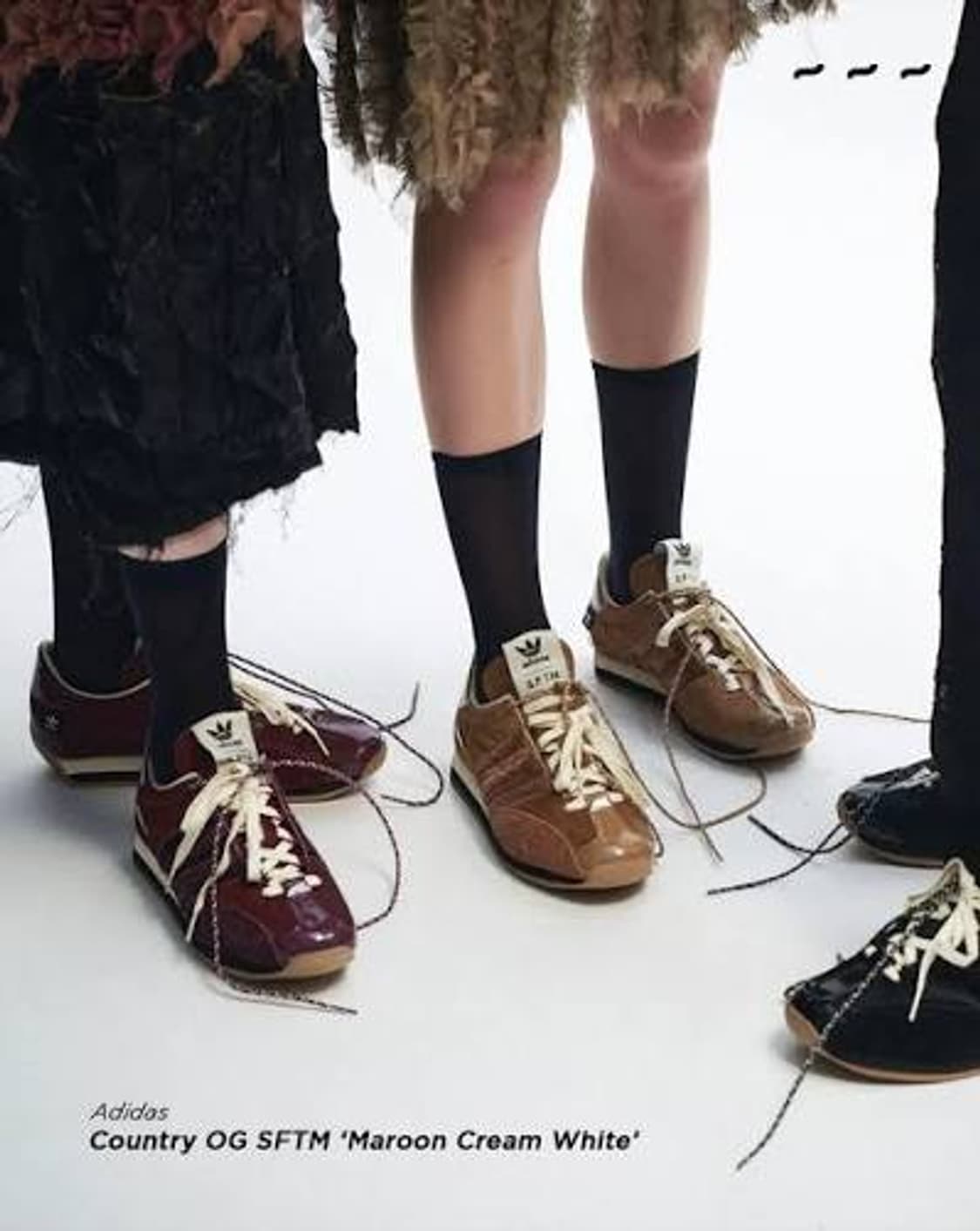 아디다스 x 송 포 더 뮤트 컨트리 OG 코어 블랙 크림 화이트 상품이미지1