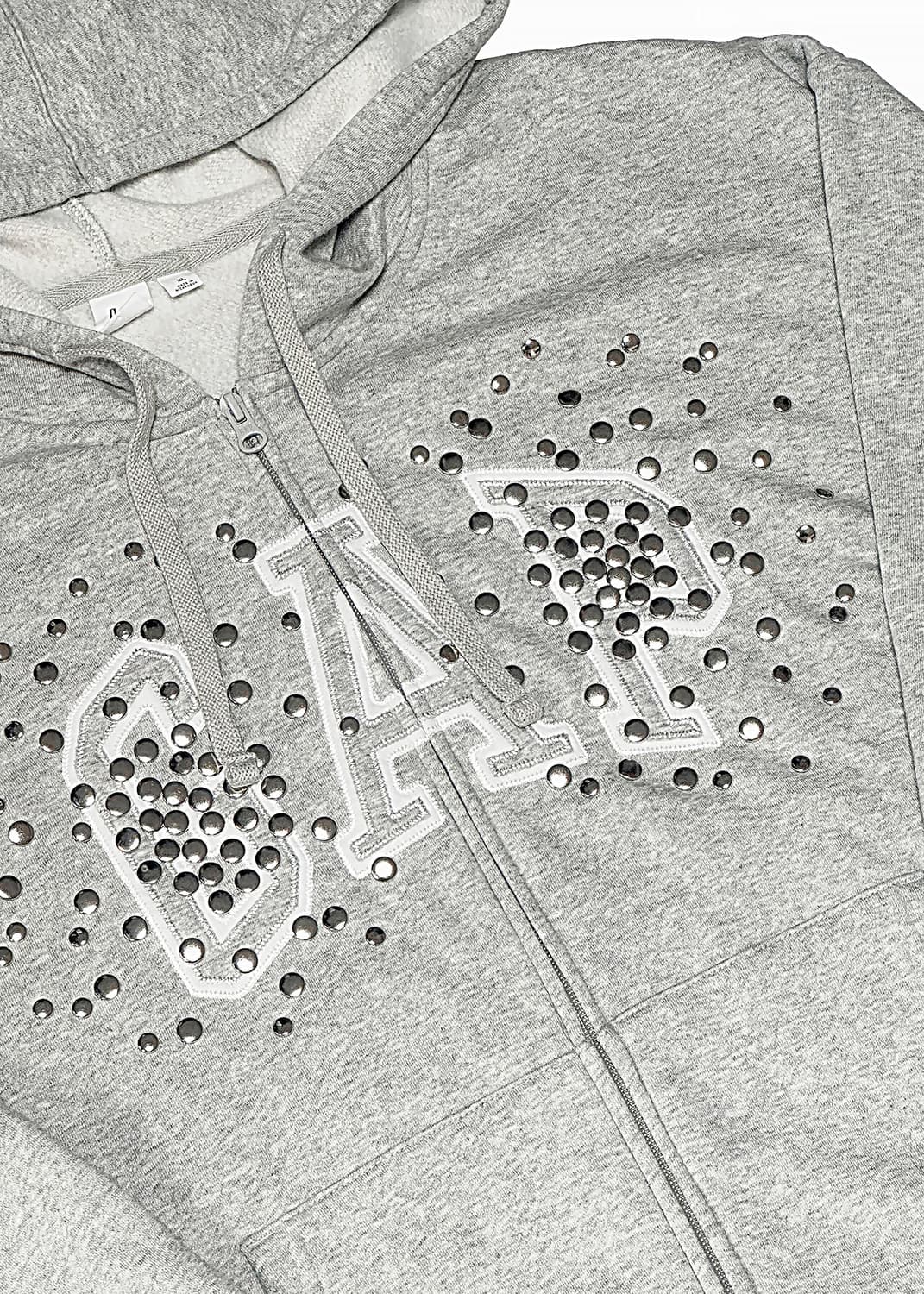 갭(GAP) 리벳 후드집업 상품이미지4