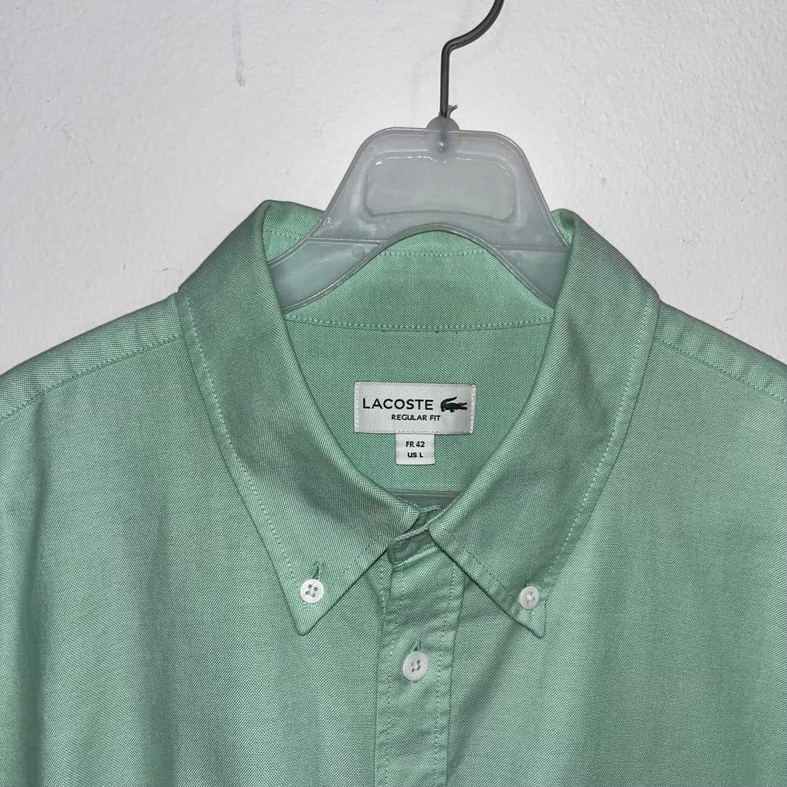 Lacoste mint check shirt 상품이미지6