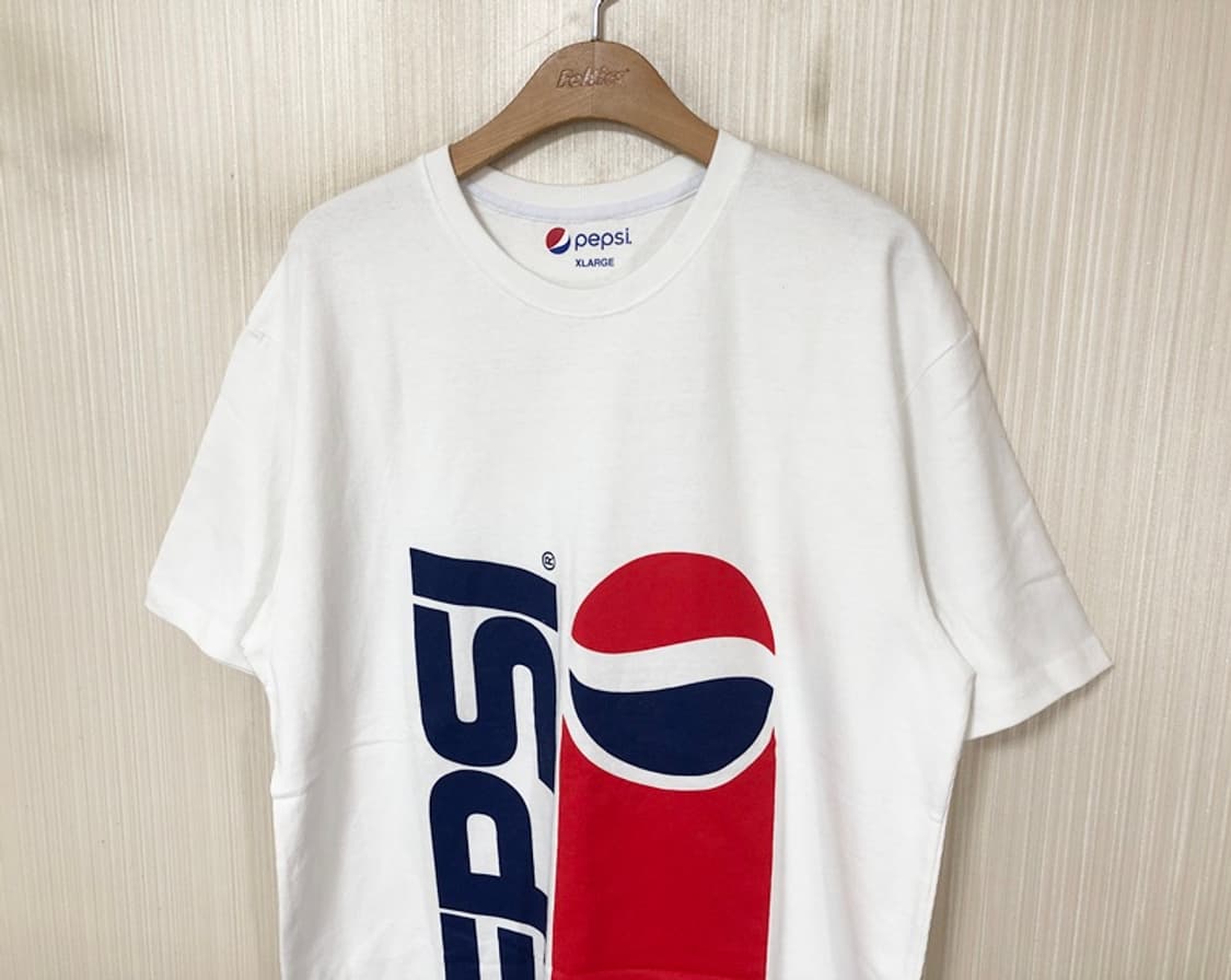 펩시(PEPSI)콜라 빅로고 헤비코튼티셔츠 XL(해외) 상품이미지6