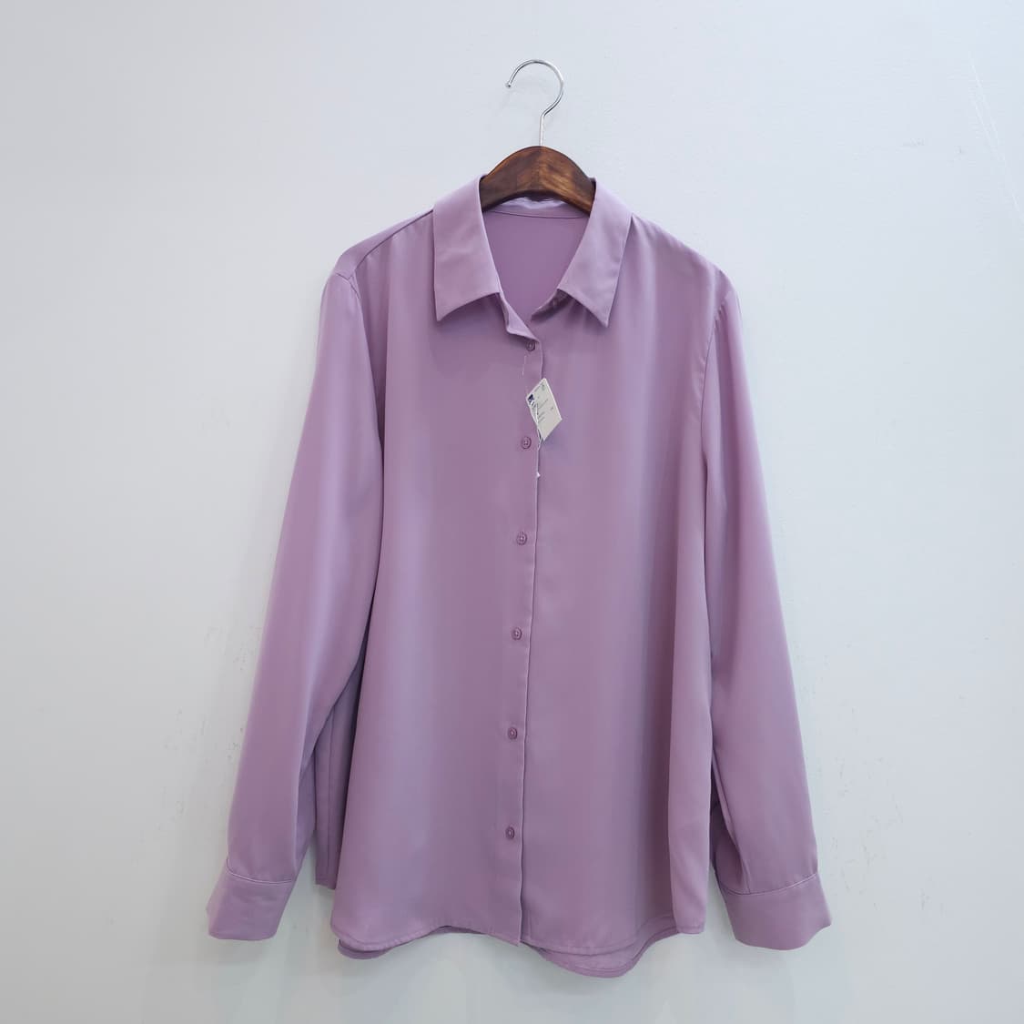 GU 라일락 실켓 루즈핏 셔츠 상품이미지1