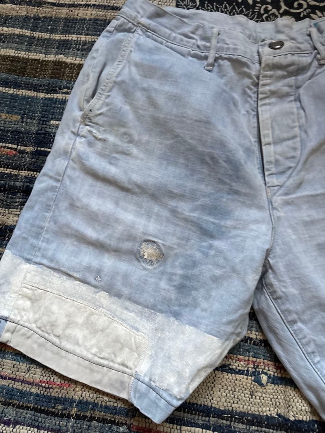 캐피탈 컨트리 패치워크 데님 쇼츠 상품이미지3