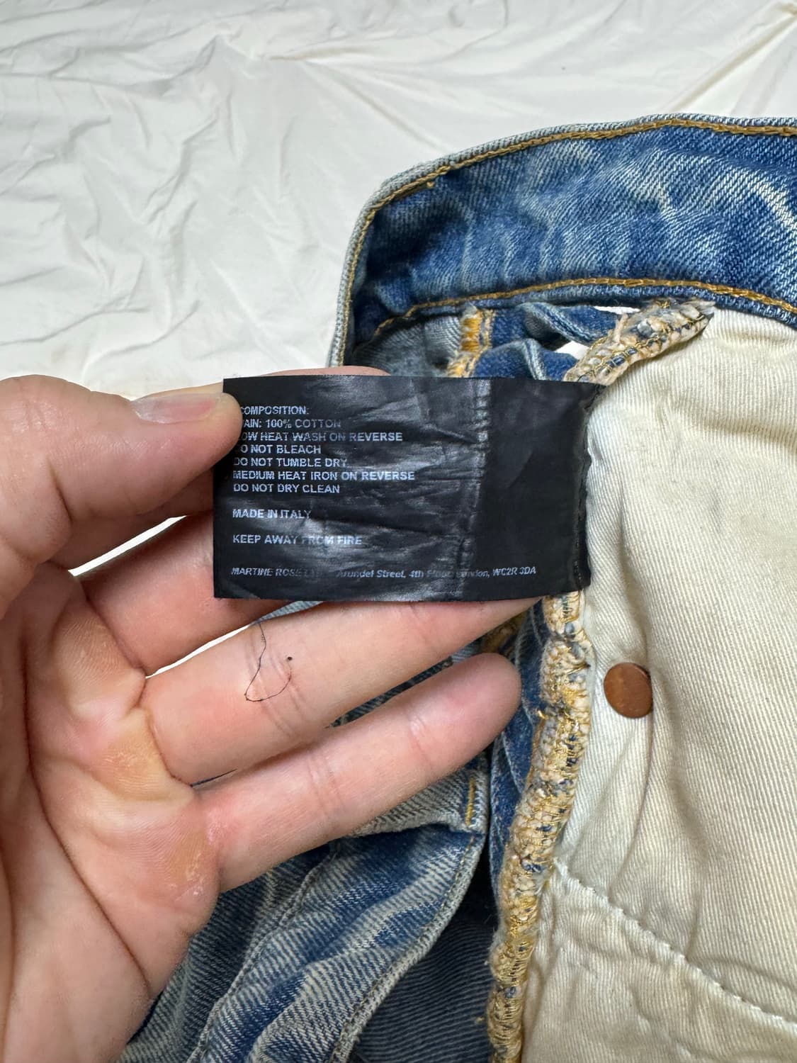 마틴 로즈 트위스트 루프 진 M(31~32) 상품이미지6