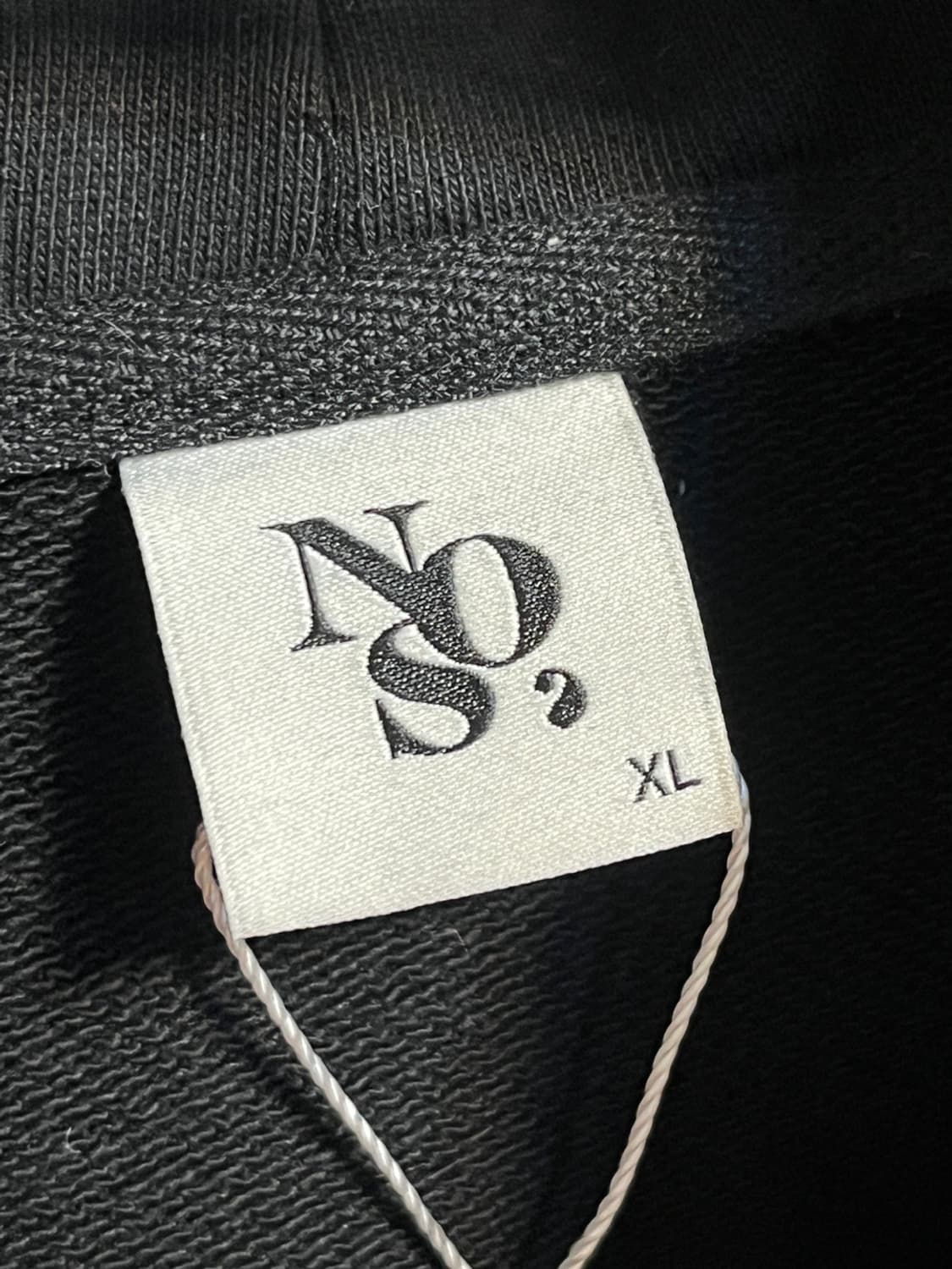 노스7 블랙 후드티 (345)  상품이미지4