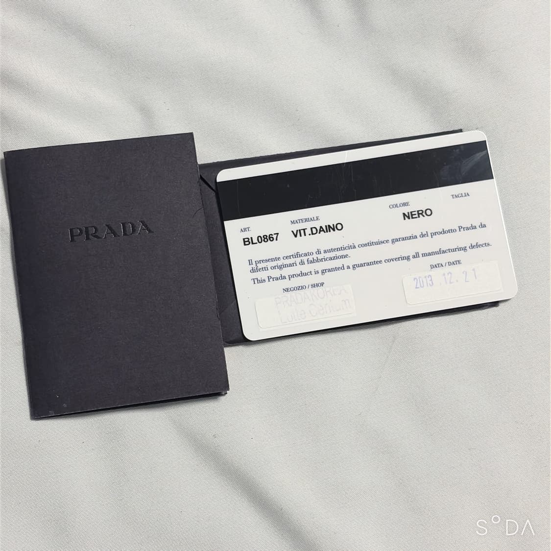 프라다 비텔로 다이노 삼각로고 숄더백 상품이미지10