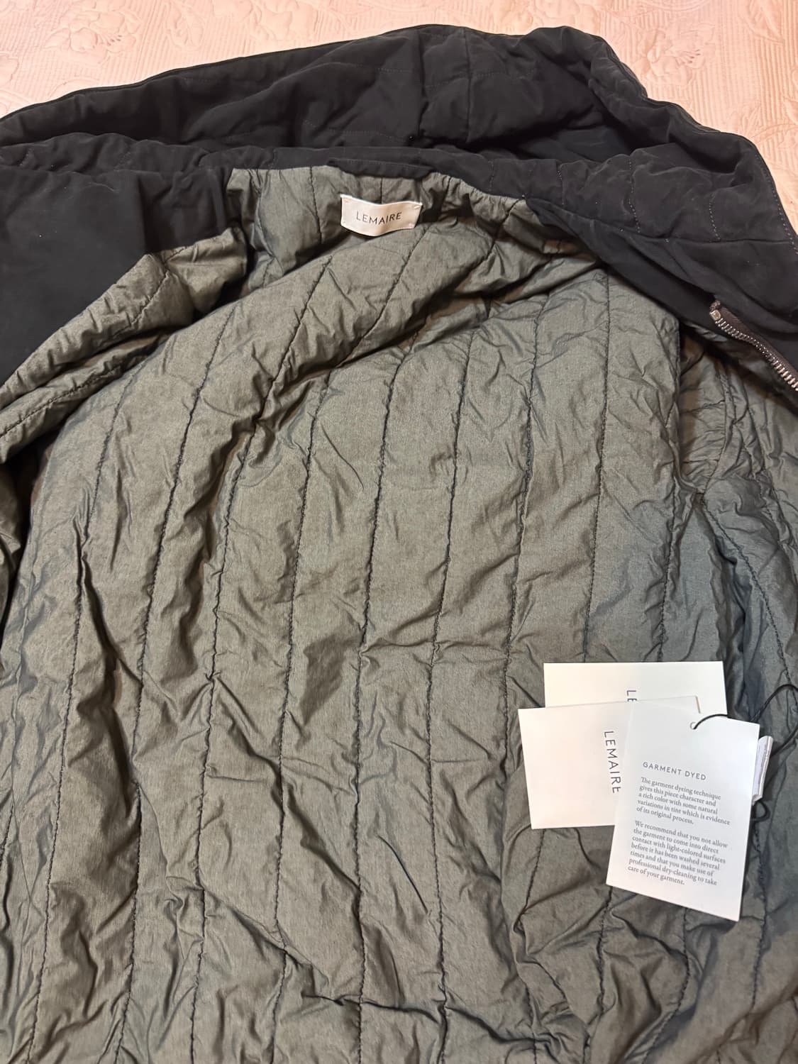 르메르 오버사이즈 후드 블루종 자켓 38사이즈 새상품 상품이미지9