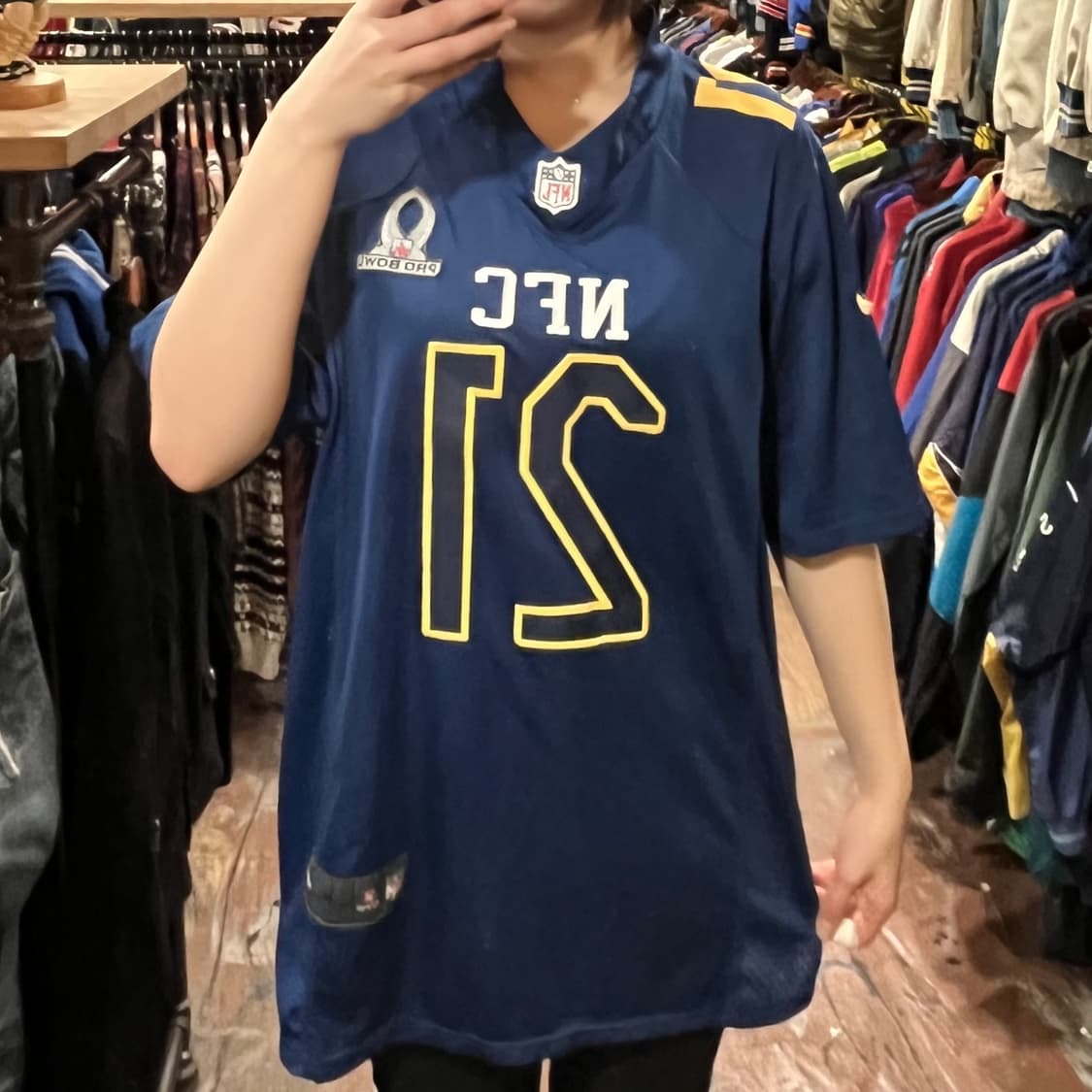 [HI] 나이키 NFL 에제키엘 엘리엇 져지 블루 상품이미지2