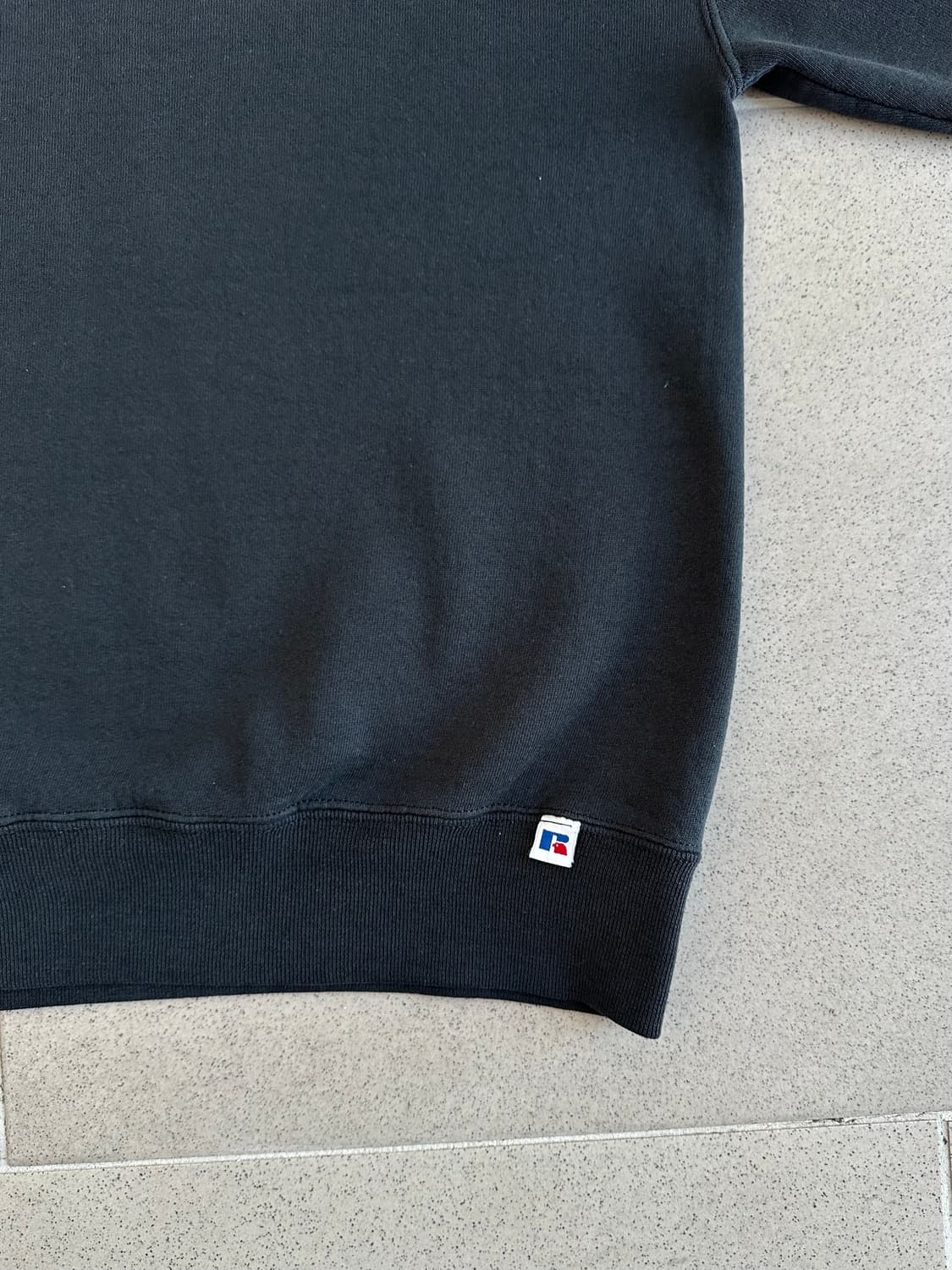 90s 빈티지 러셀 스웻셔츠 블랙 L 상품이미지3