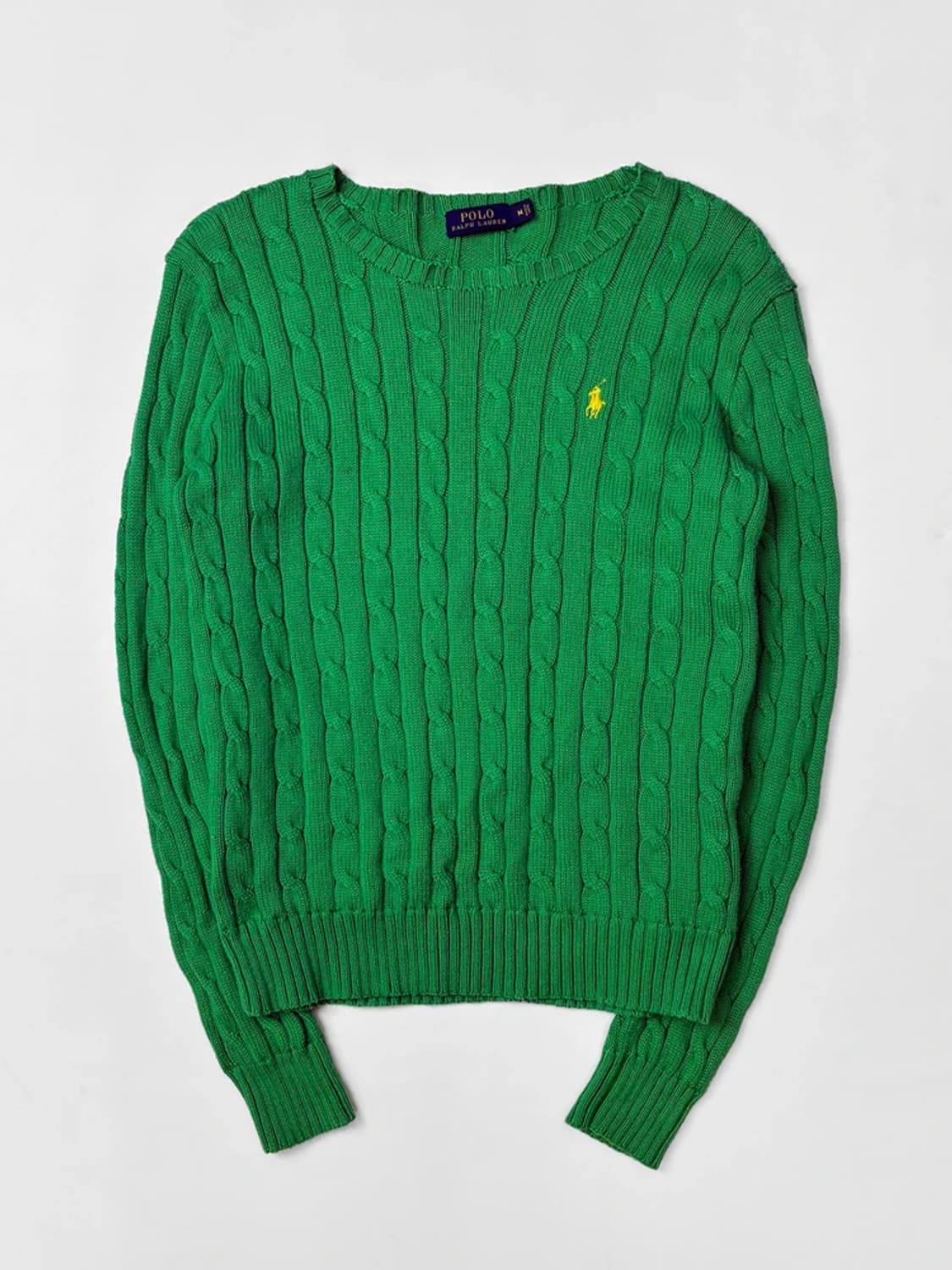 폴로 랄프로렌 꽈배기 코튼 포니 로고 니트 PN5335 상품이미지1