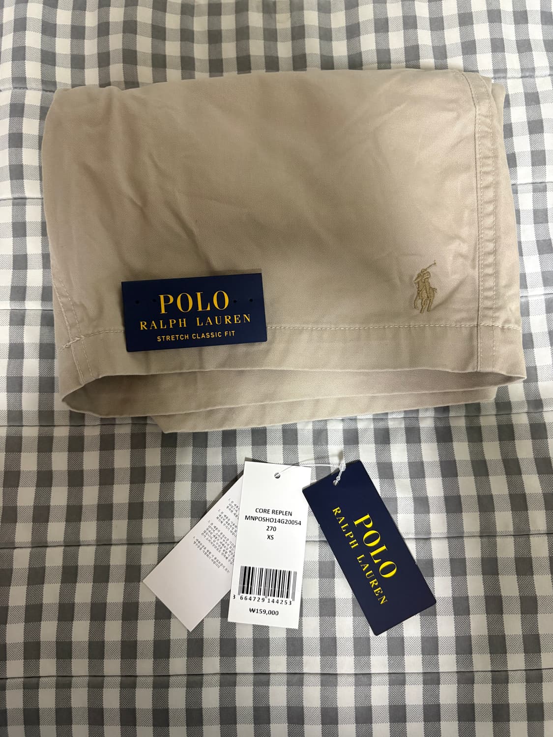 폴로랄프로렌 클래식핏 프렙스터 반바지 쇼츠 팬츠 베이지 XS팝니다 상품이미지6