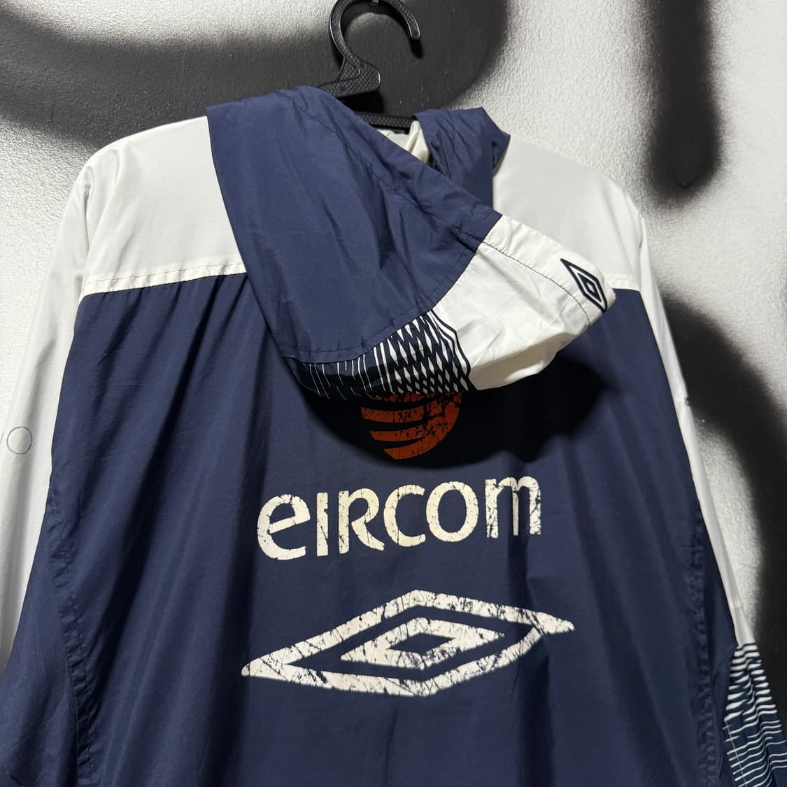 엄브로 00s 올드스쿨 풀 집업 윈드브레이커 자켓 상품이미지6