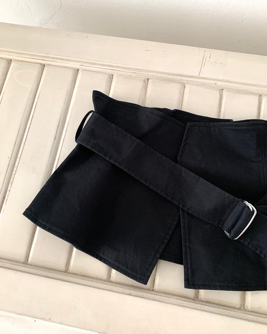 Black wrap corset belt 상품이미지7