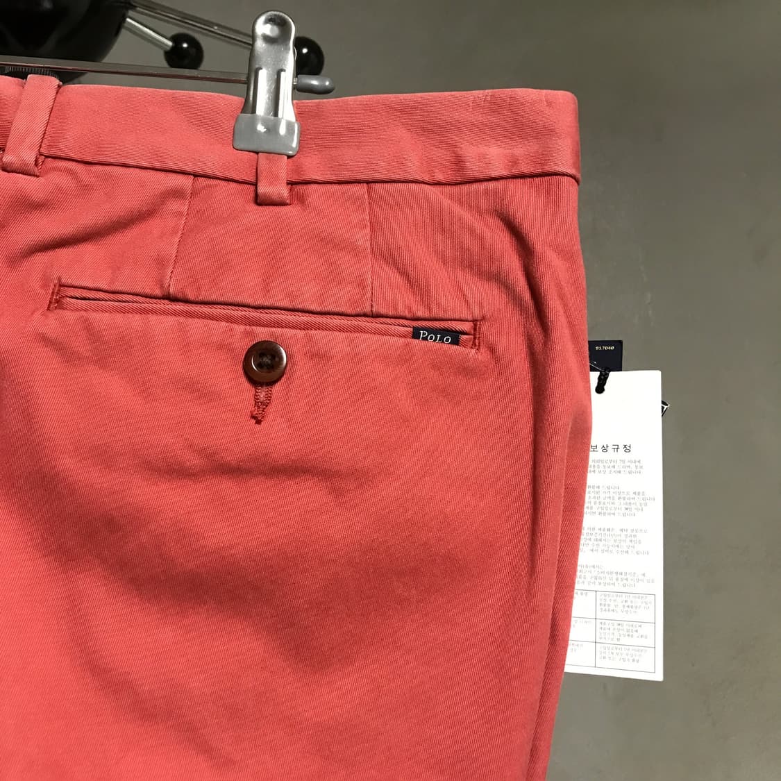 폴로 랄프로렌 핑크 치노 팬츠 34/34 상품이미지4