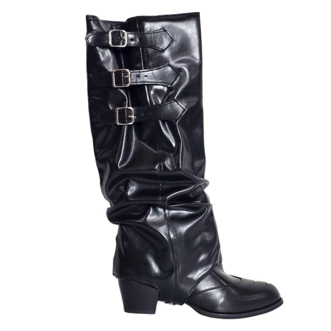 락시크 쓰리버클 셔링 롱부츠 245사이즈 상품이미지2