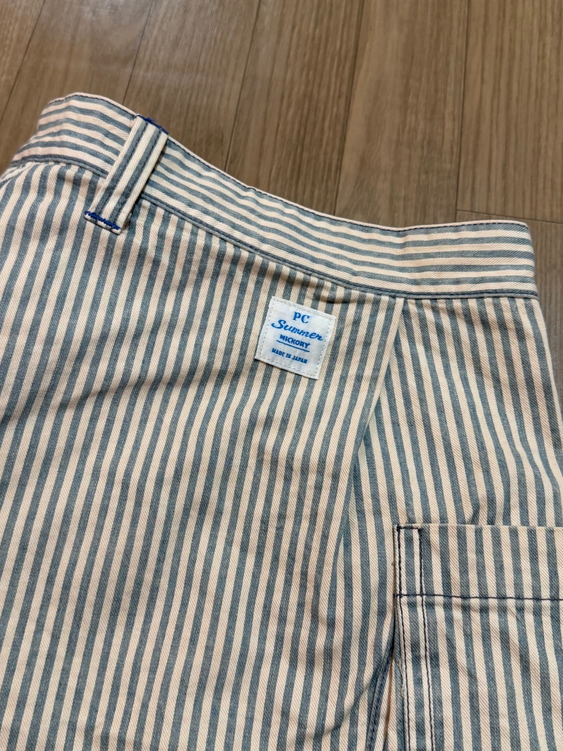 Porterclassic summer hickory shorts xxl 상품이미지4
