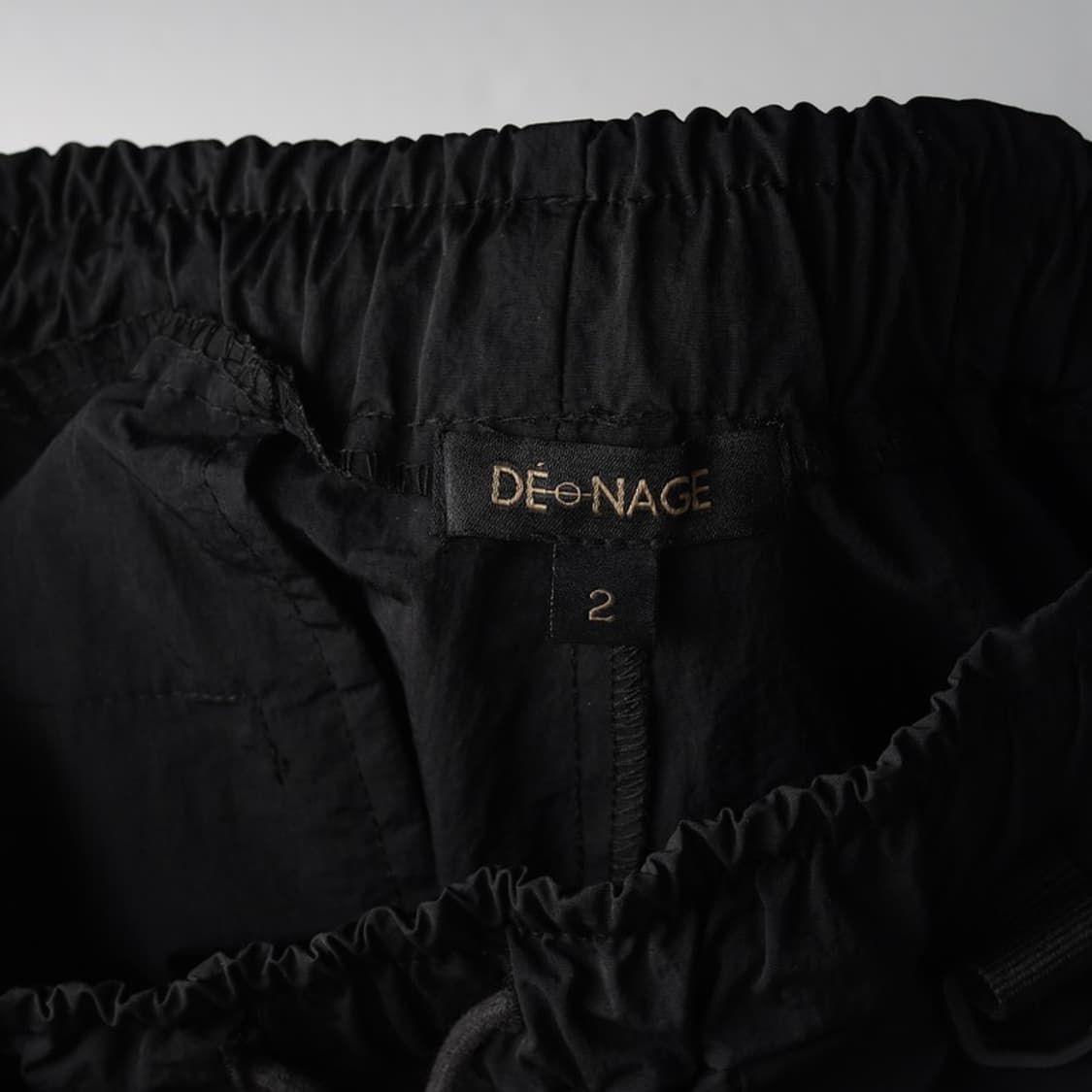 DENAGE 블랙 테크웨어 나일론 카고 팬츠 2 상품이미지5