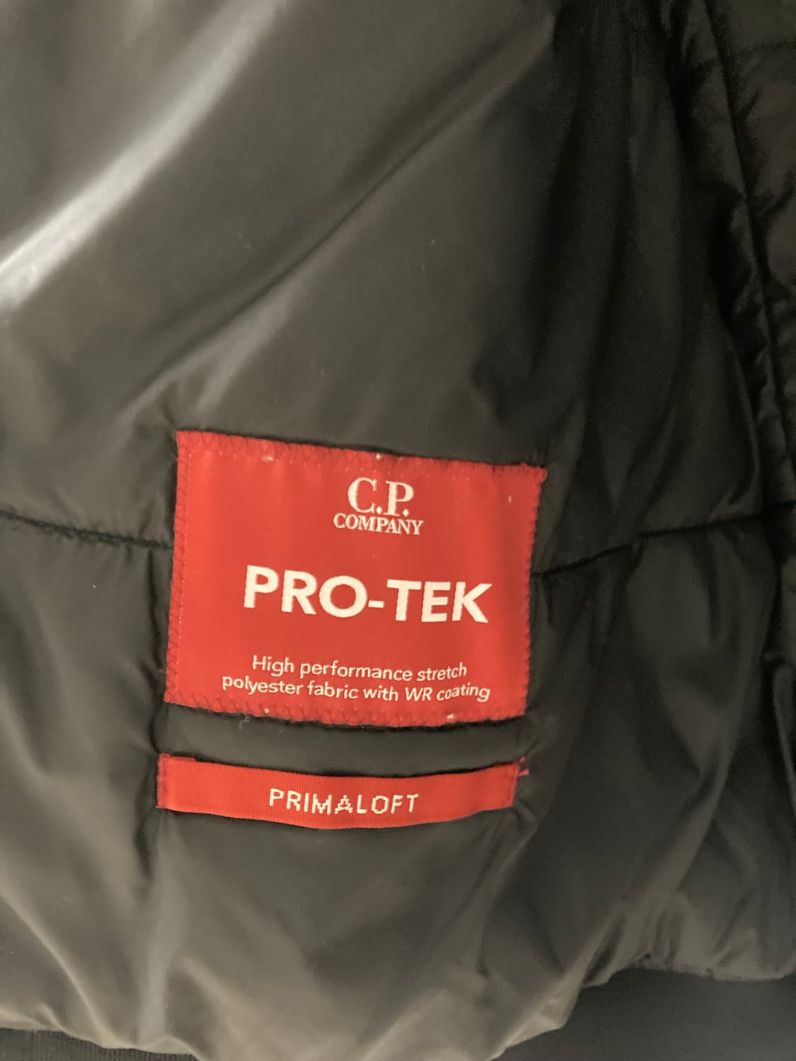 씨피컴퍼니 프로텍 경량패딩 블랙 48사이즈 상품이미지5