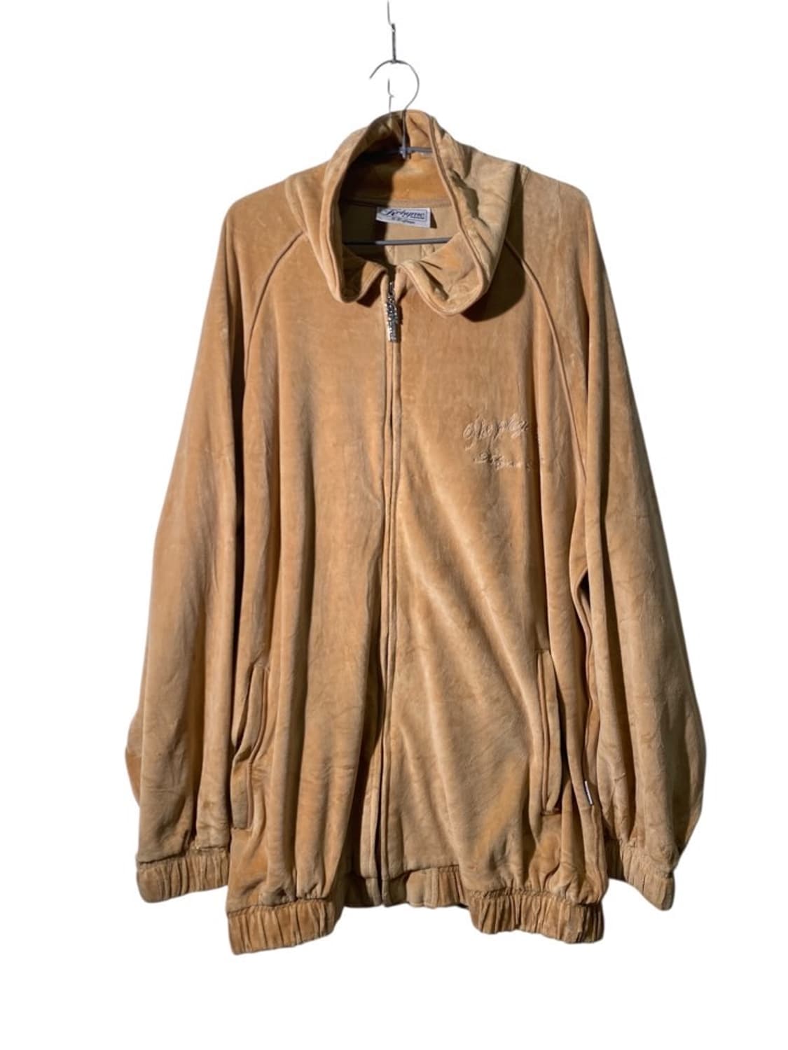 krhyme denim 벨루어 집업 상품이미지1