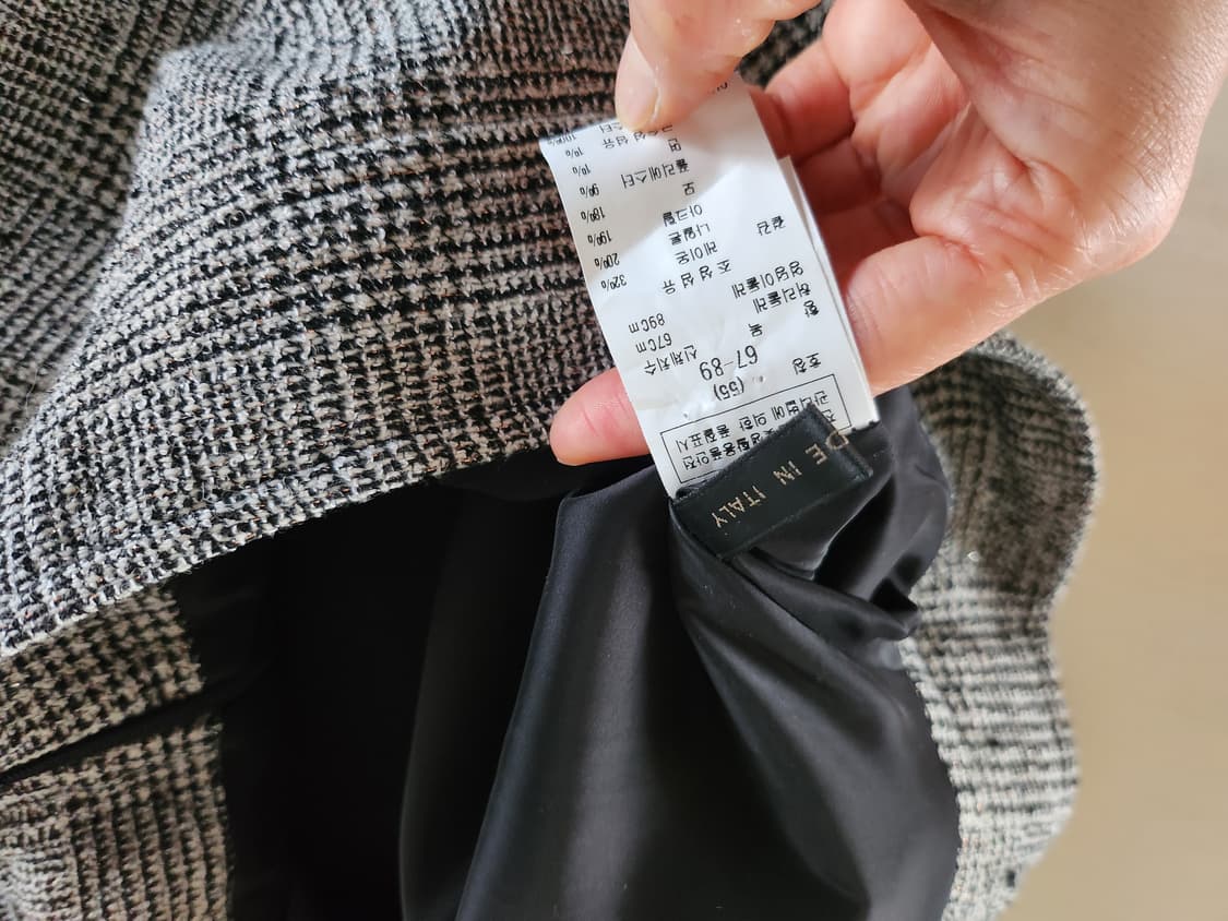 2021 모조에스핀 트위드 스커트 상품이미지7