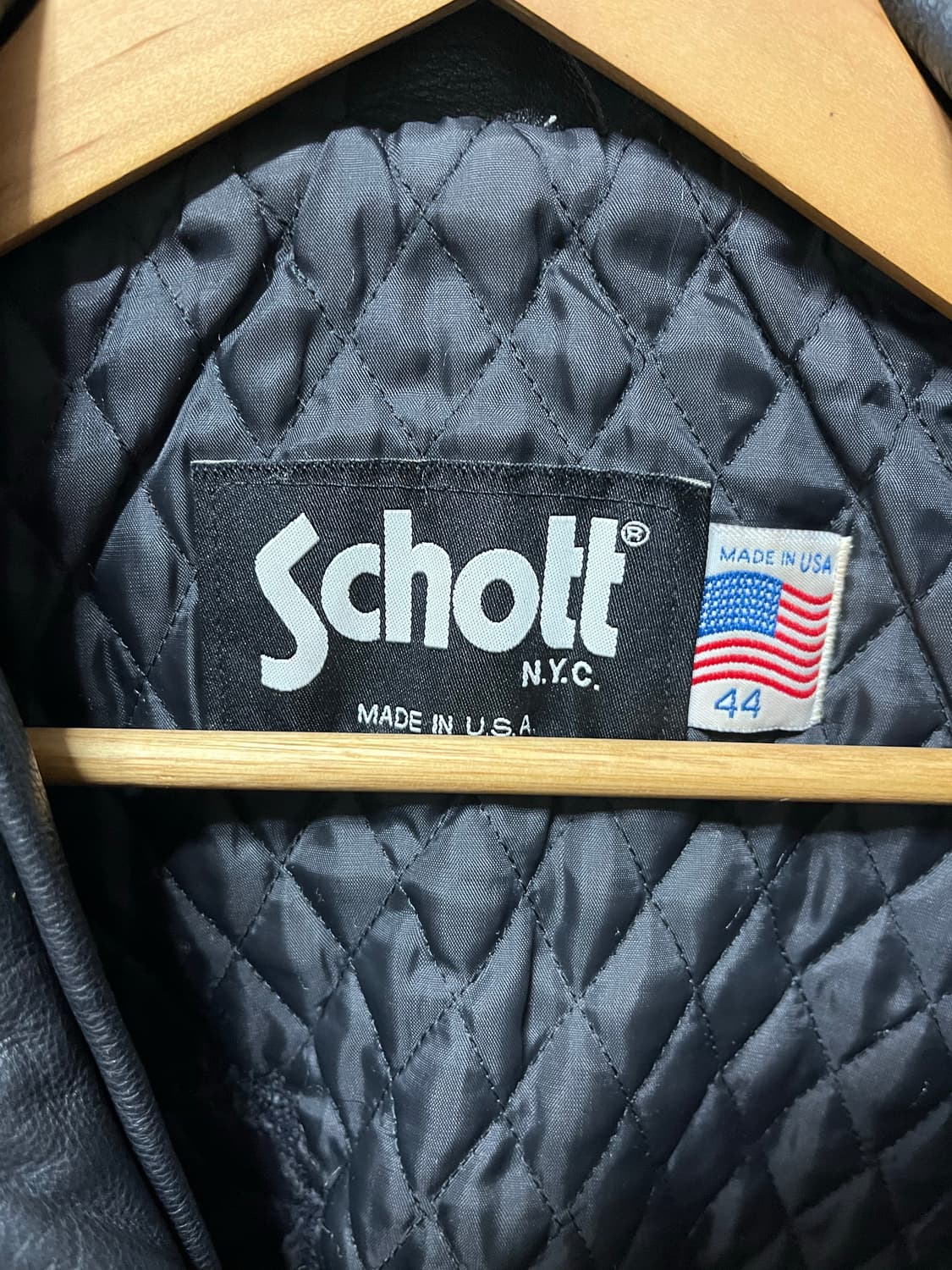 Schott 쇼트 544 싱글라이더 레더 자켓 44 105 여유 상품이미지2