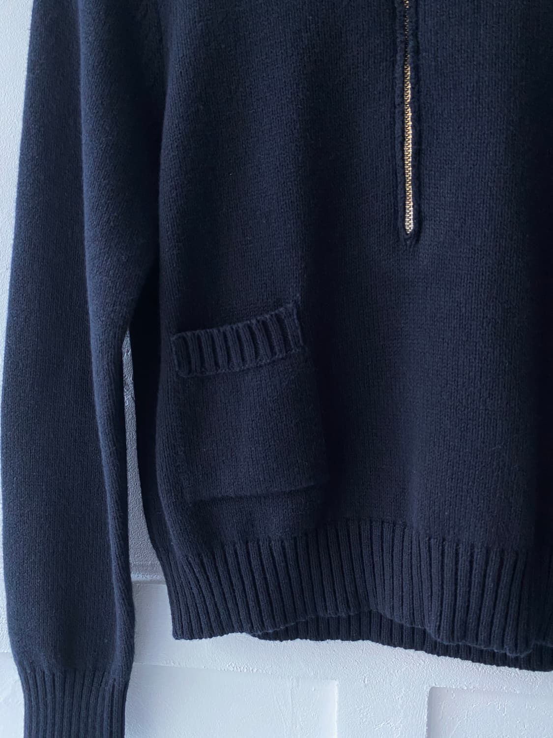 [MHL] 하프 집업 니트 상품이미지3