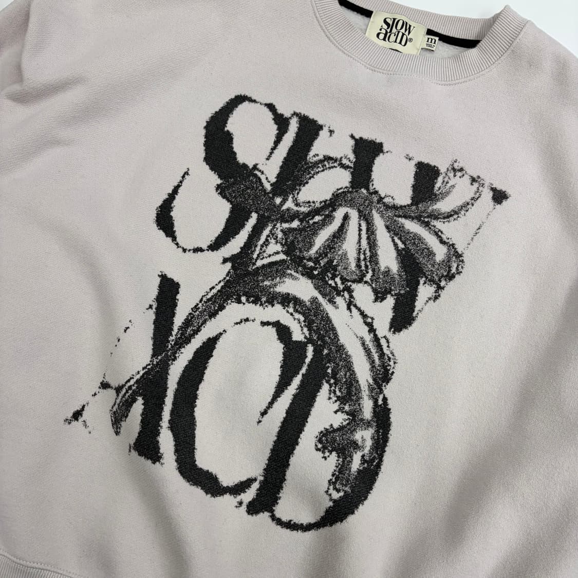 슬로우애시드 맨투맨 M 상품이미지2