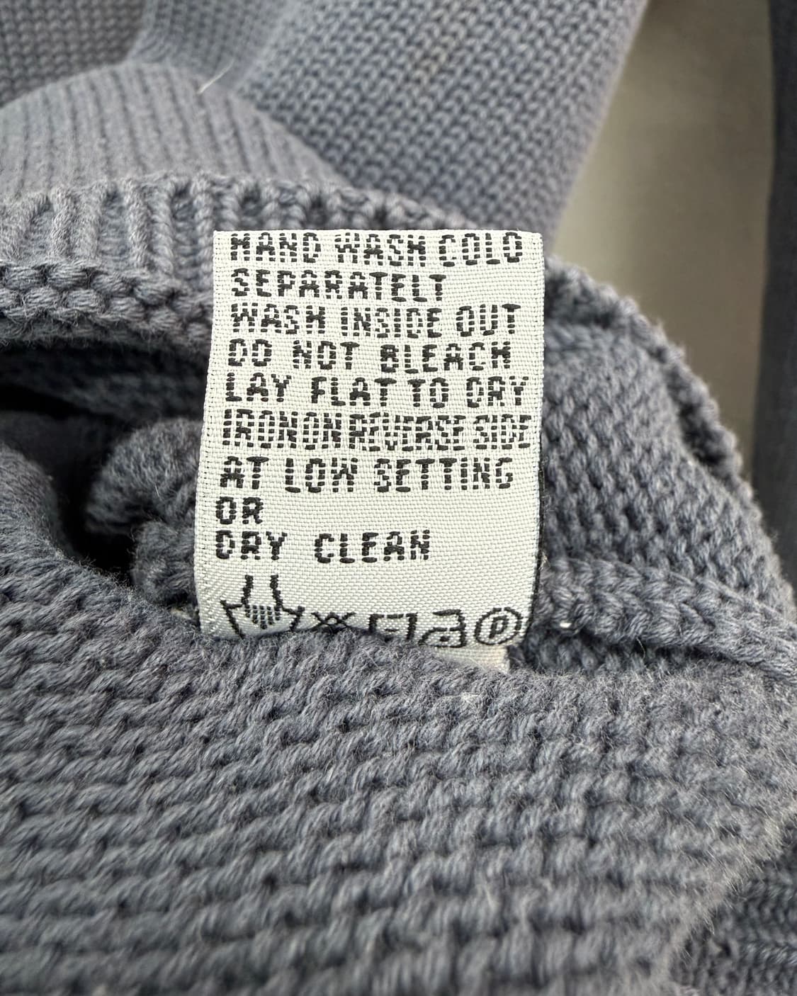 아르마니 익스체인지 00s 엠브로이더리 코튼 니트 상품이미지5