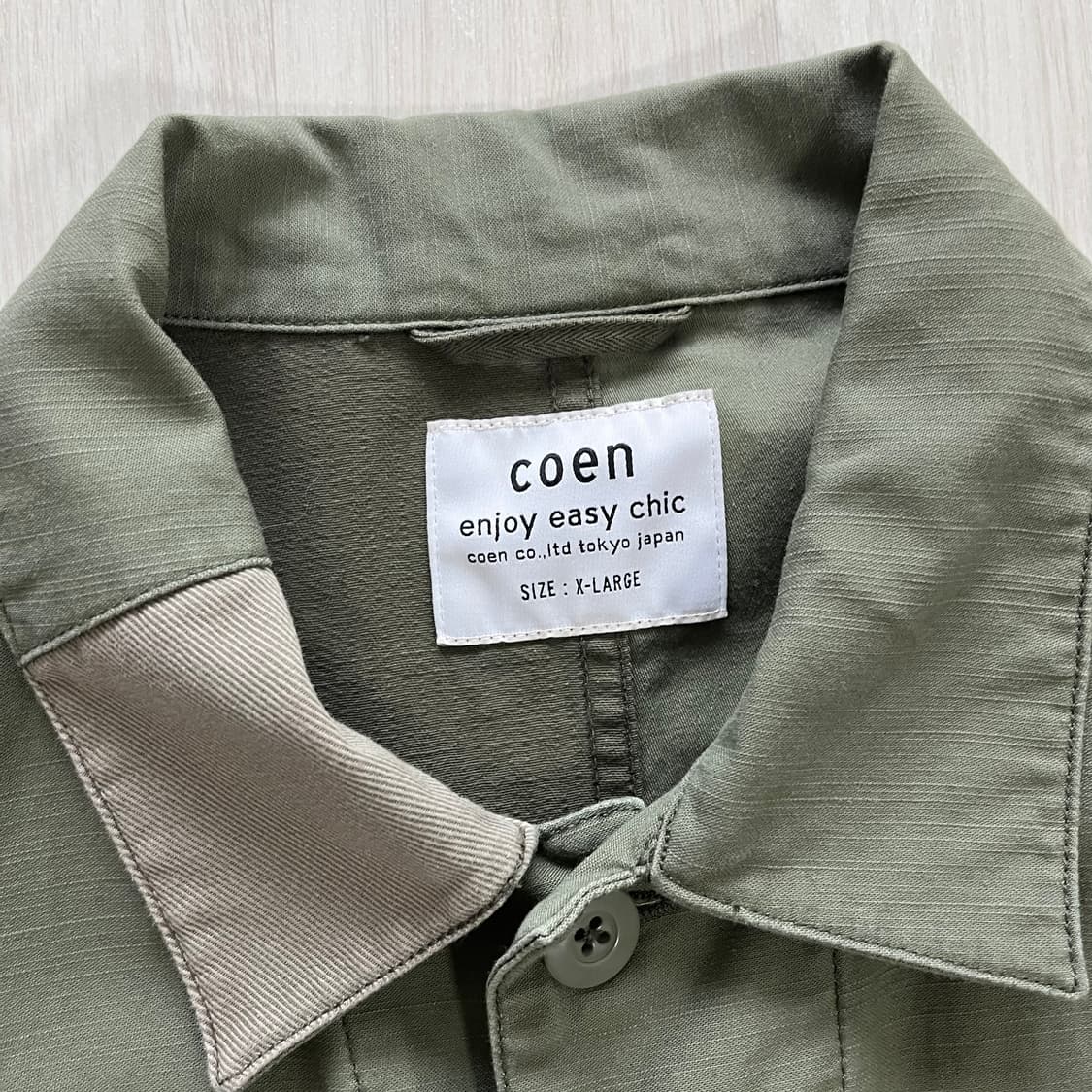 Coen . 코엔 패치워크 워크자켓 상품이미지5