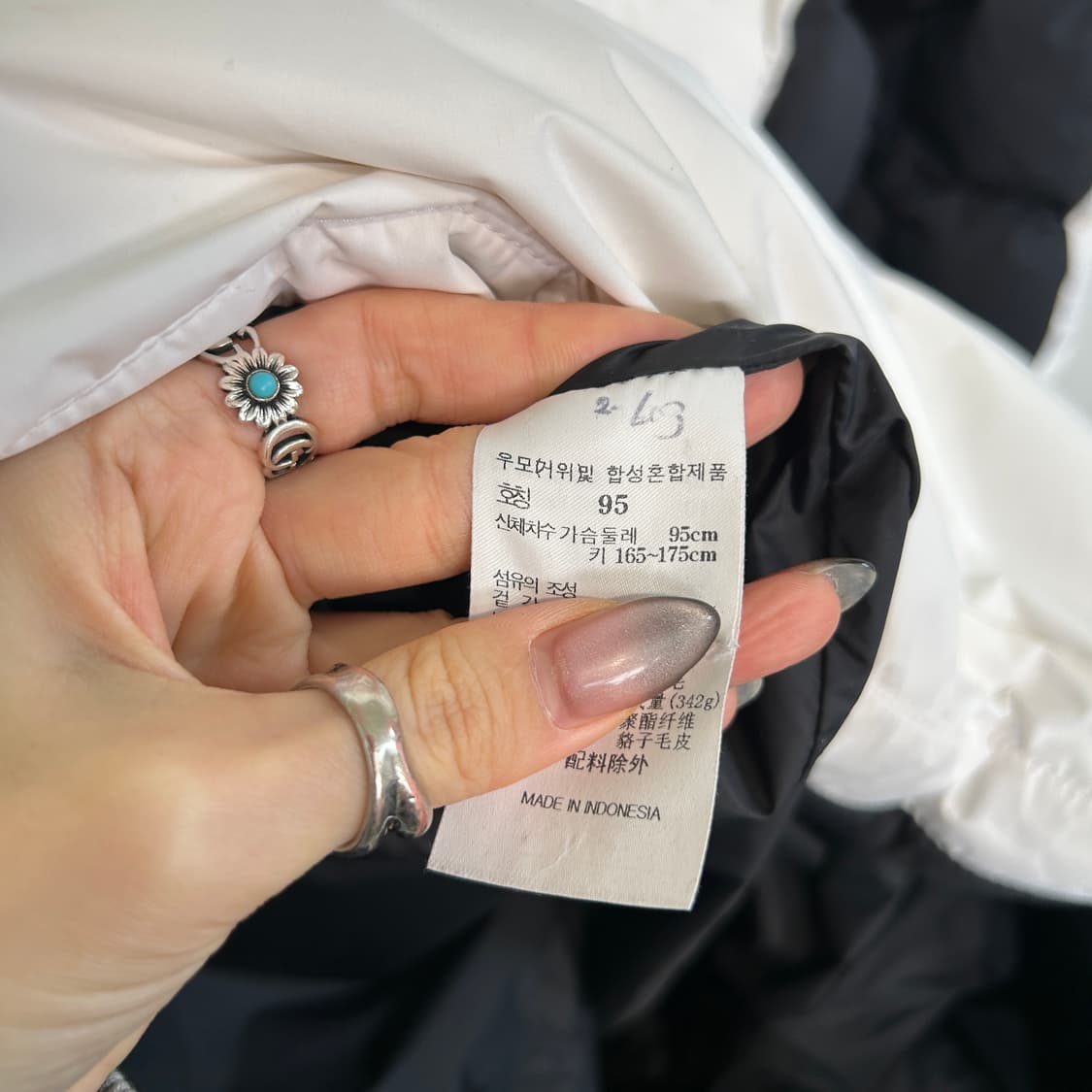 라푸마 여성 구스다운 롱패딩 95  상품이미지3