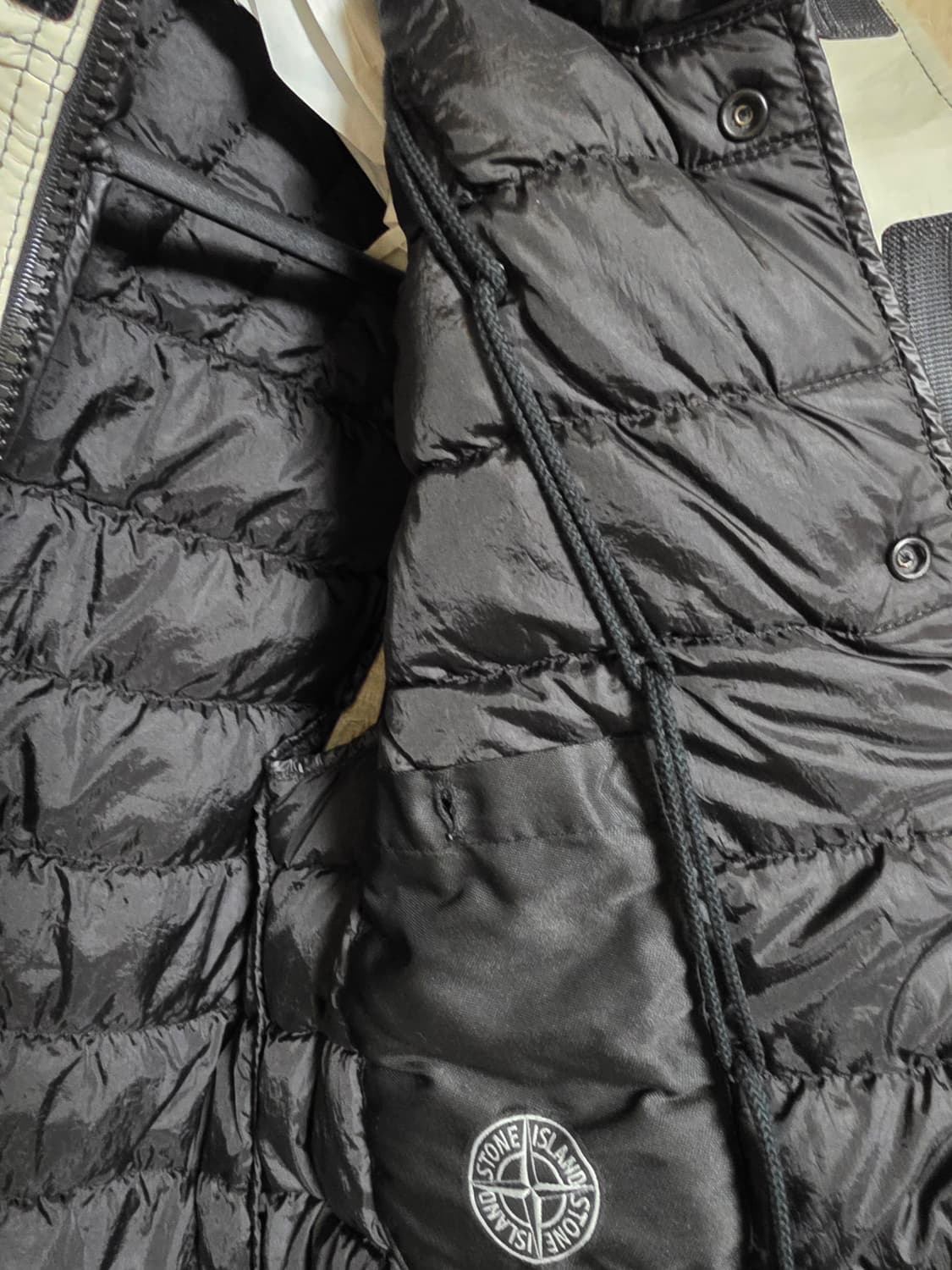 스톤아일랜드 가죽 레더 아이스자켓 상품이미지6