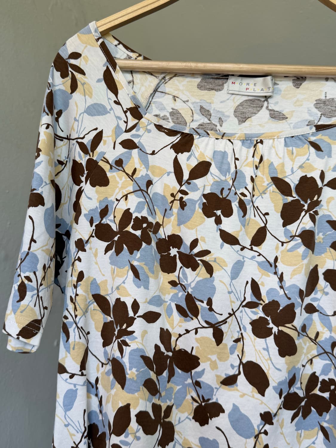 모리. 하구미 무드 에스닉 패턴탑 상품이미지2