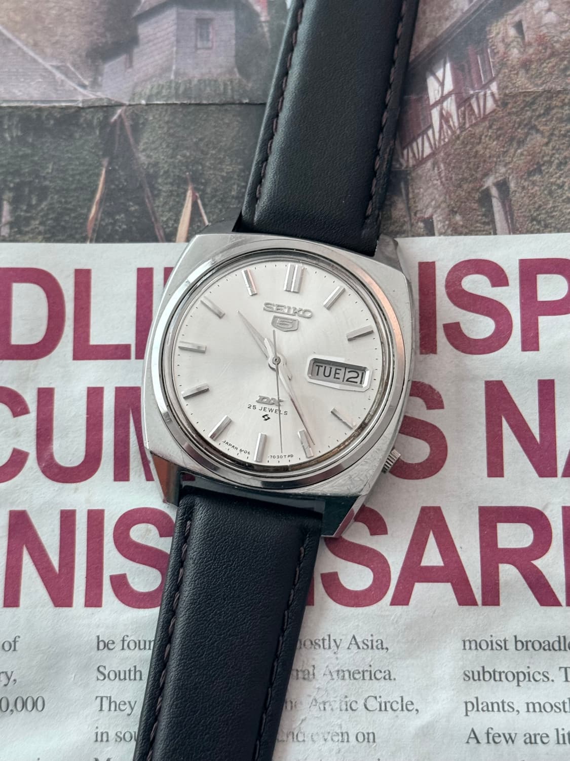 세이코 Seiko 5 DX 25석 데이데이트 오토매틱 상품이미지1