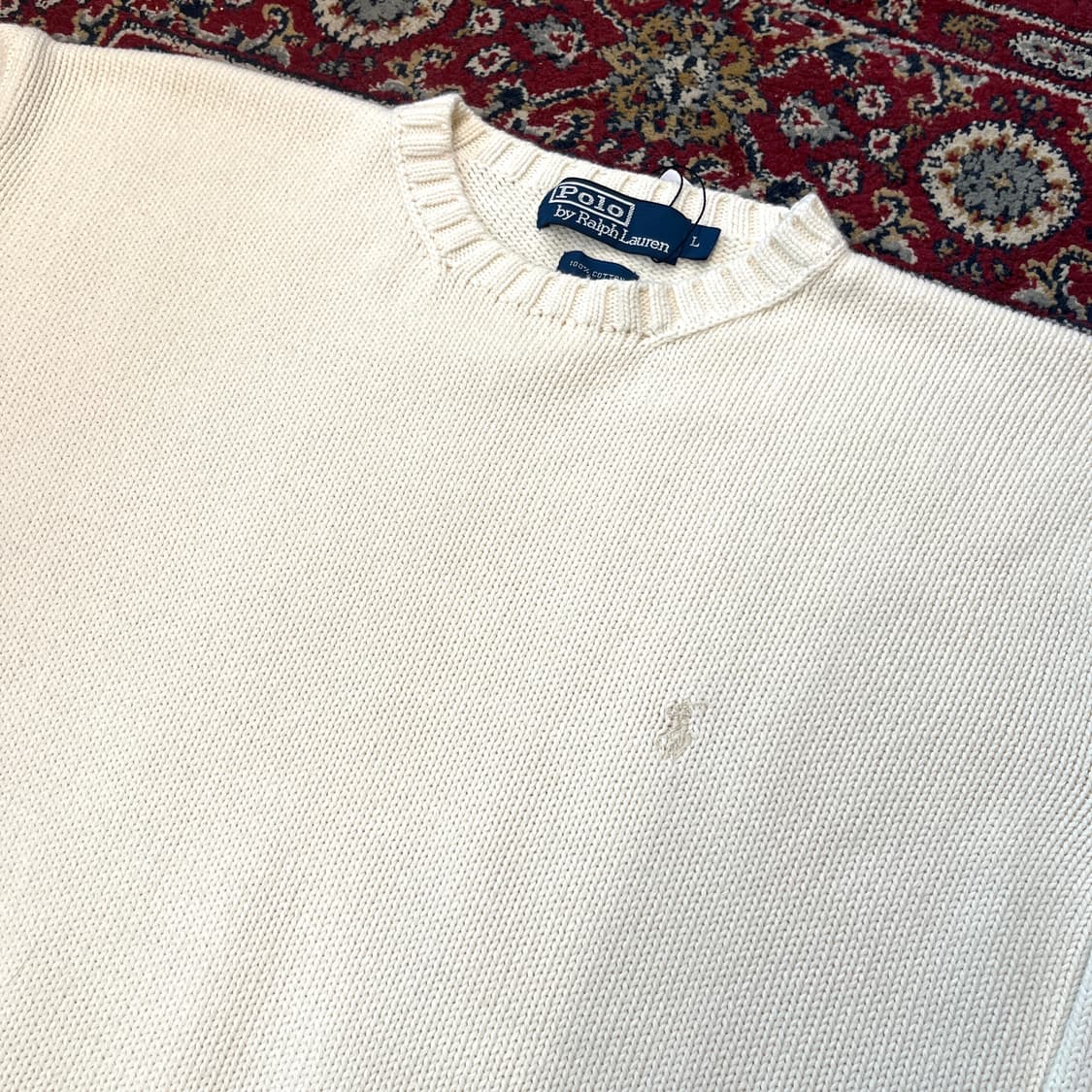 90s 폴로 랄프로렌 코튼 니트 [ 100-105 ] 상품이미지2