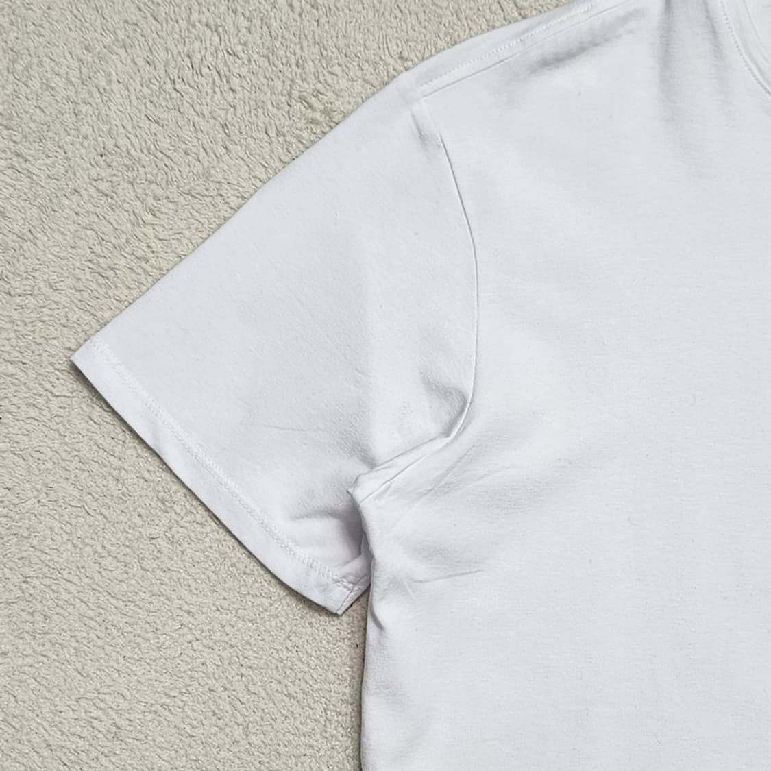 LACOSTE 화이트 반팔 M/L 상품이미지3