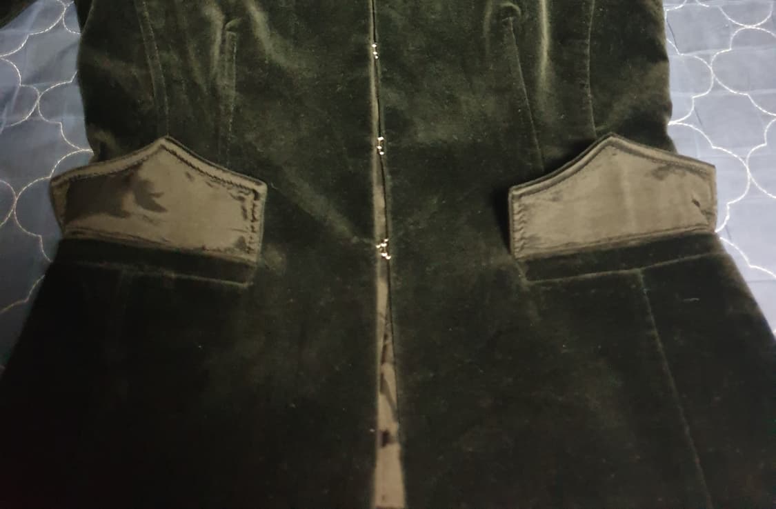 (이태리) 막스마라 마렐라 모달혼방 벨벳 럭셔리 자켓 블랙 (XS) 상품이미지2