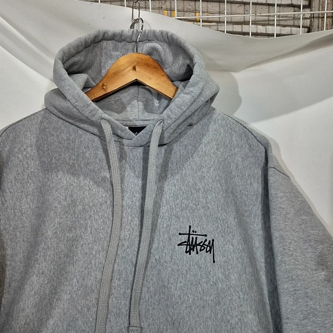 스투시 스탁로고 후드티 상품이미지3
