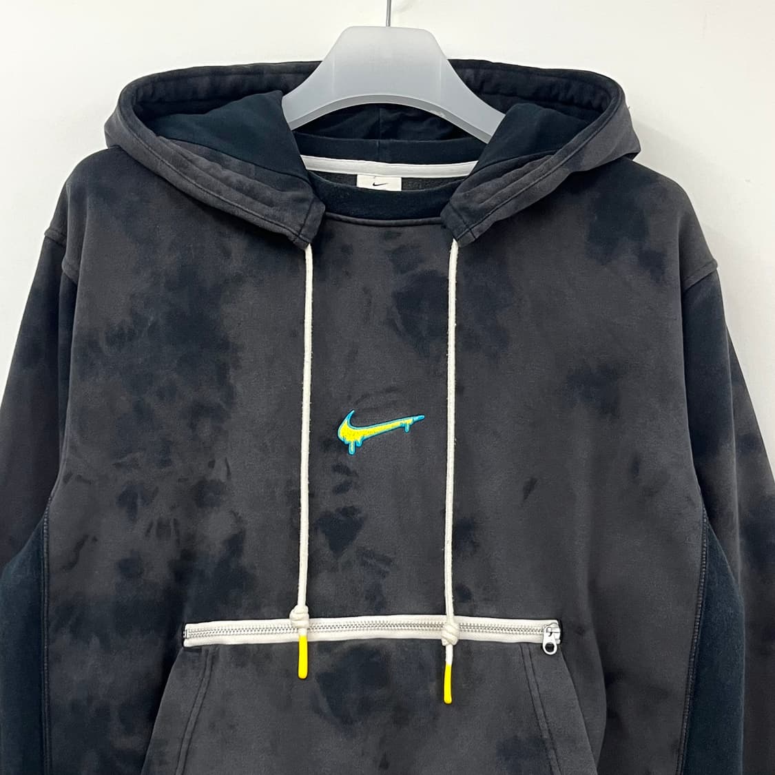 나이키 하드우드 백로고 다이 풀오버 후드티 상품이미지5