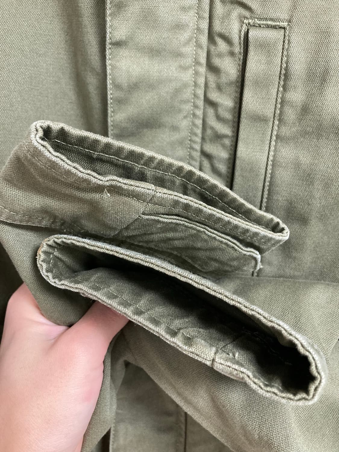 노스페이스 마운틴파카 올리브 M 상품이미지4