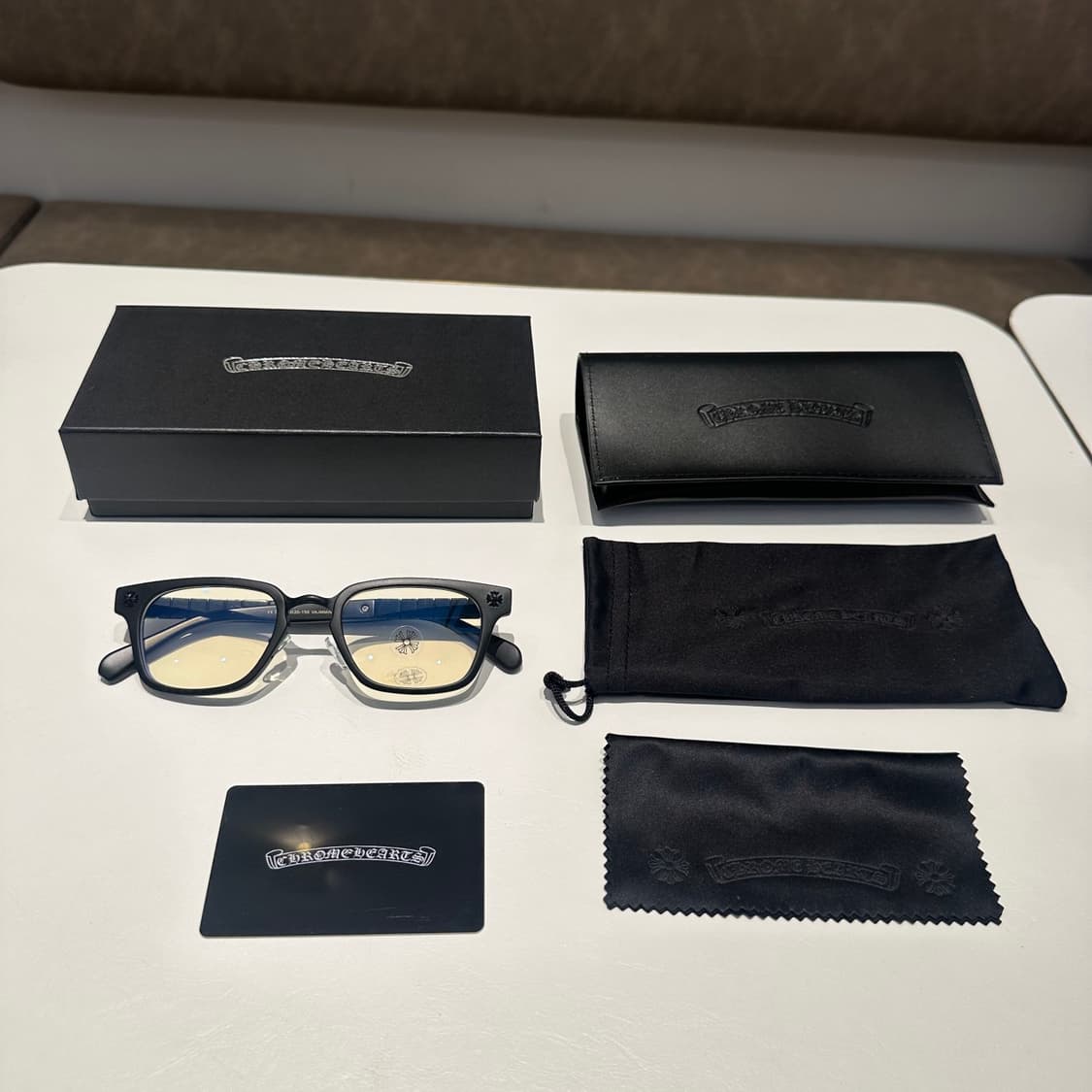 크롬하츠티타늄 평광 안경 상품이미지3