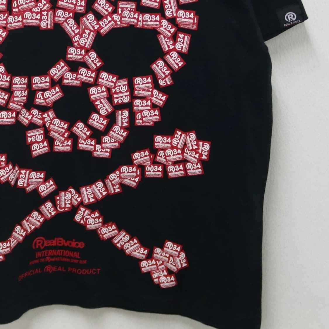 REALBVOICE 스컬 반팔 티셔츠 66067 상품이미지4