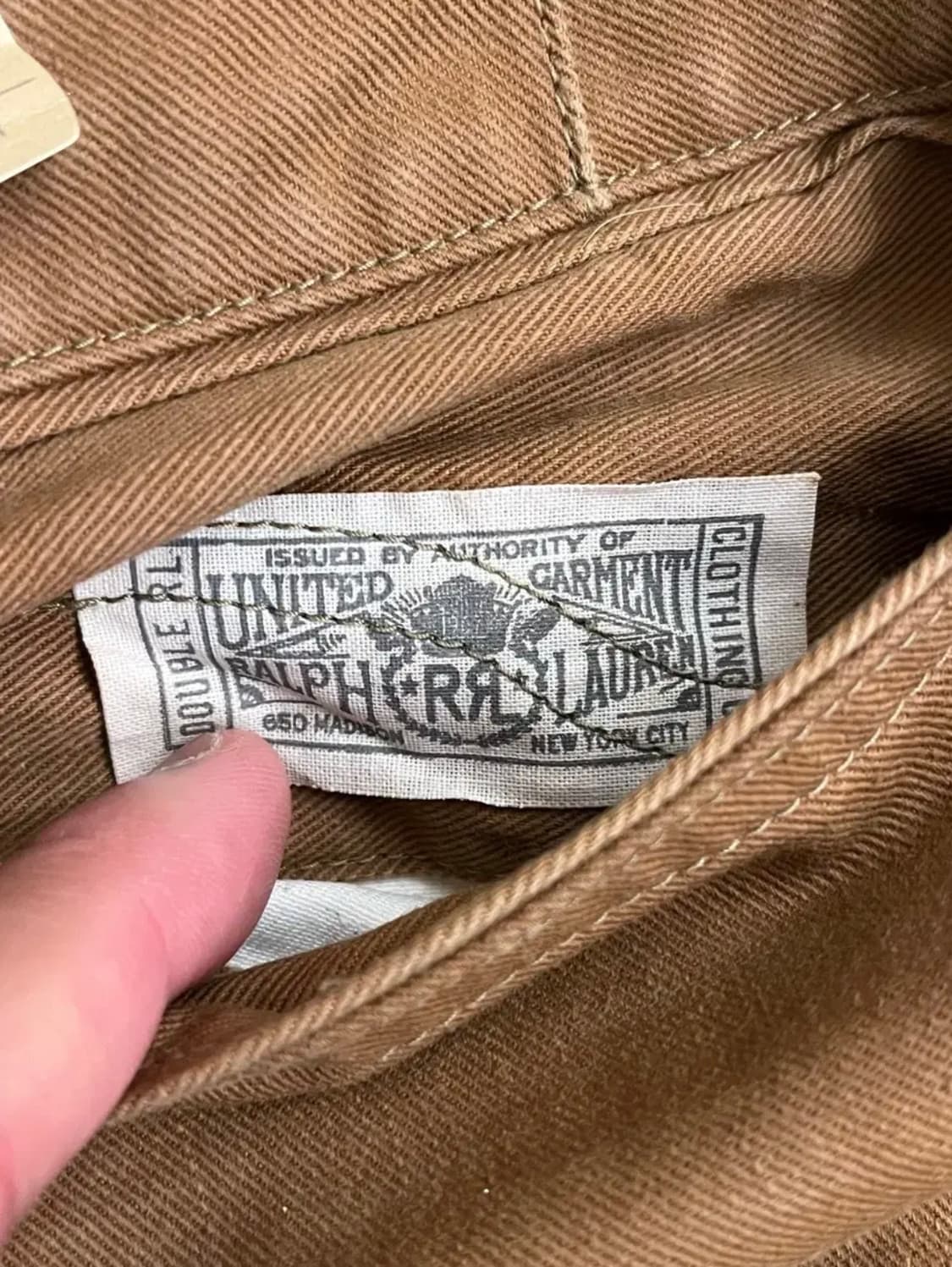 RRL CINCH BACK HEAVY COTTON FEILD PANTS 상품이미지7