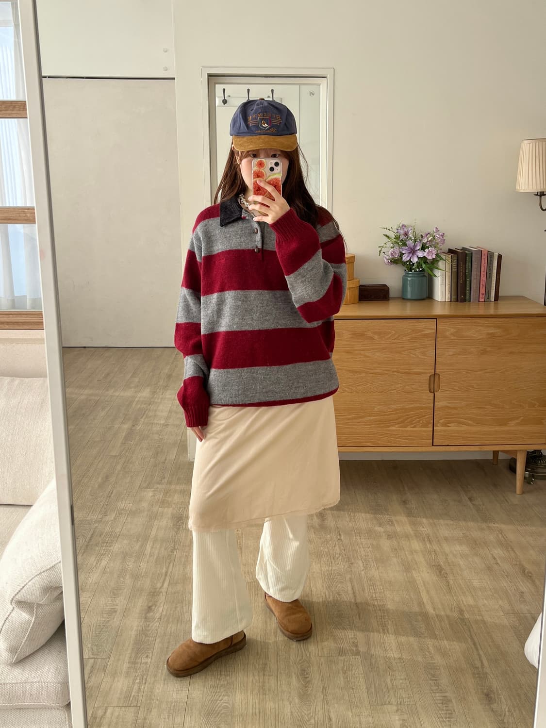 Crimson Rugby Knit 상품이미지5