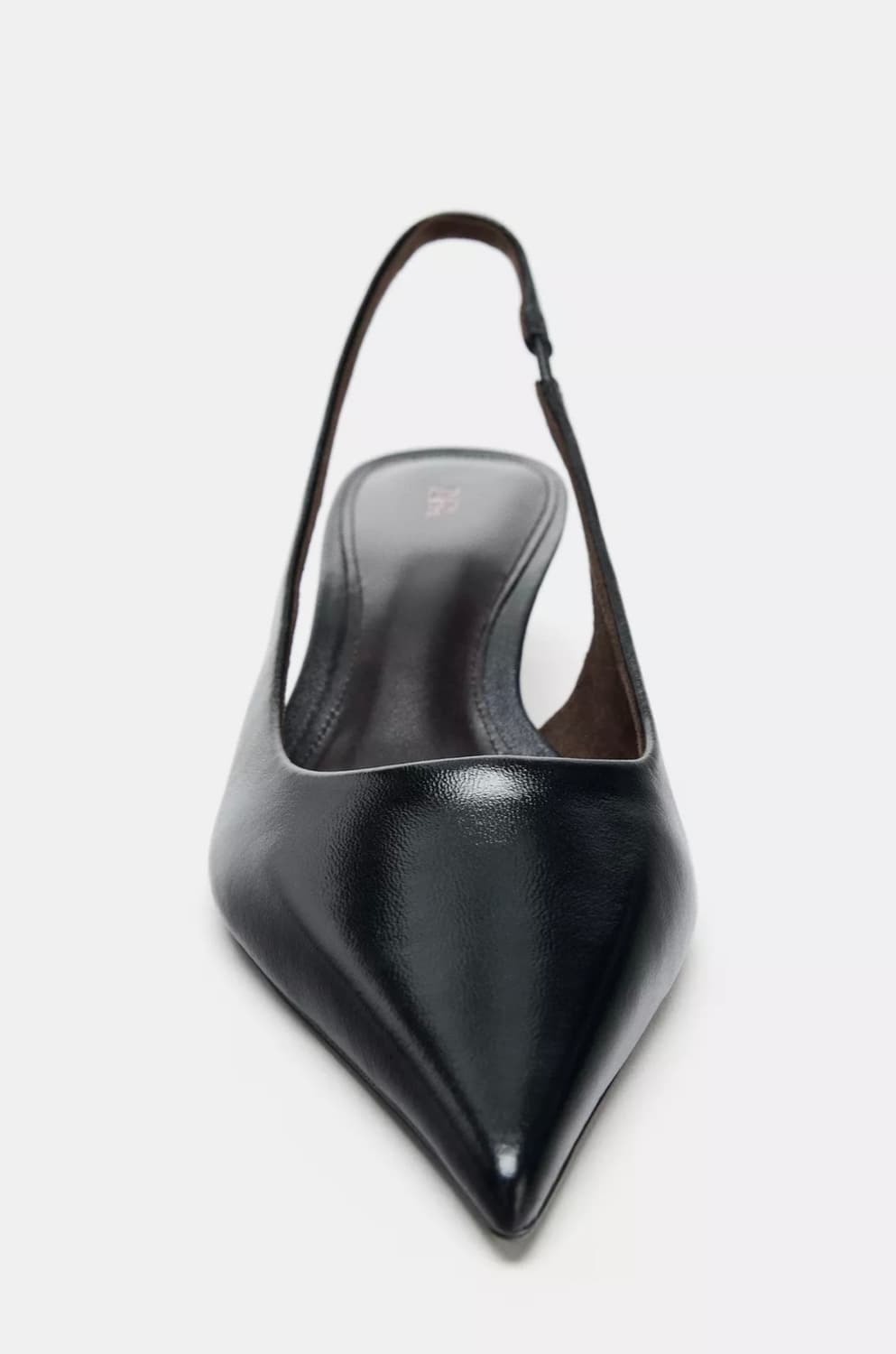 자라 리얼레더 양가죽 슬링백 슈즈 40 250 상품이미지3